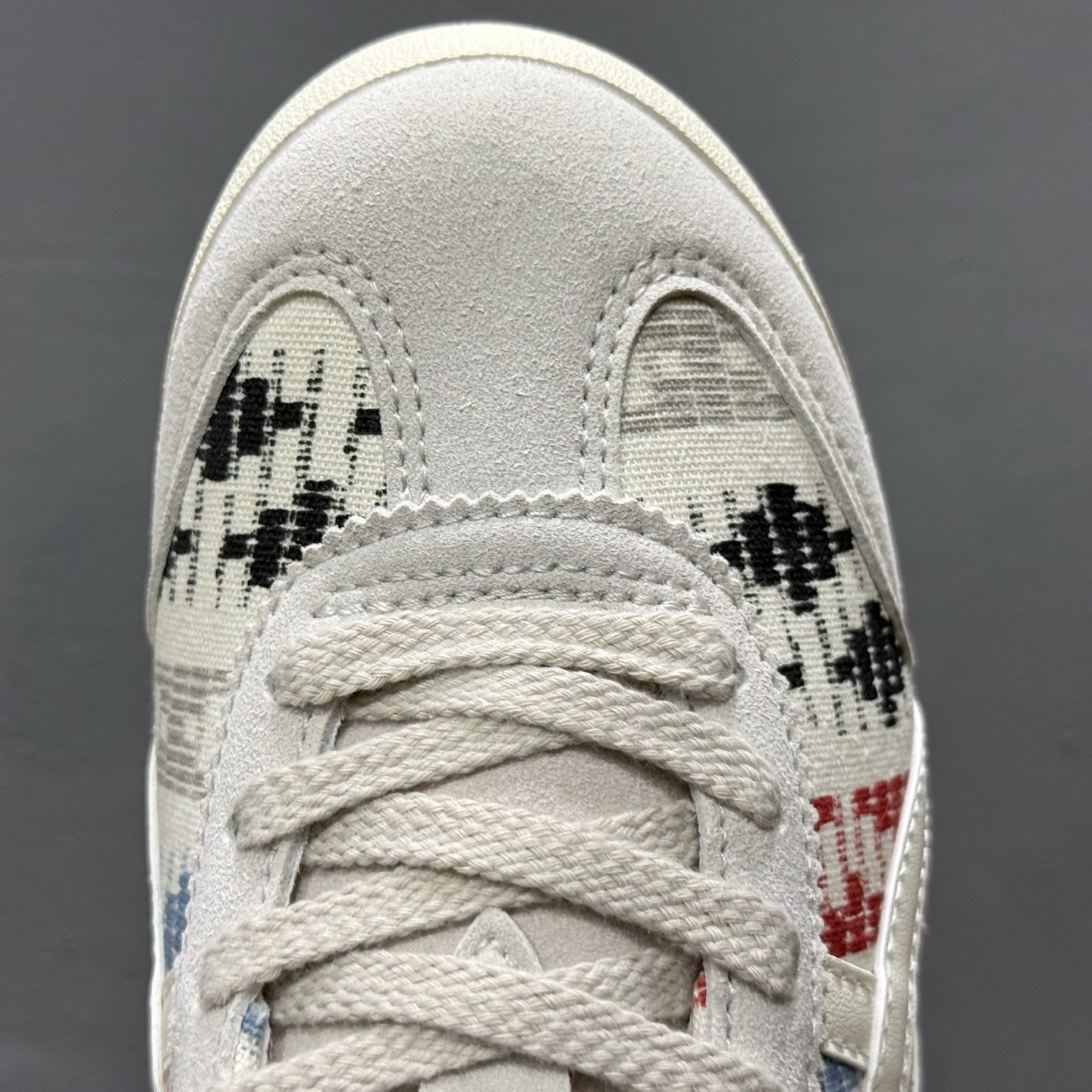 140 OnitsukaTiger/鬼塚虎 Mexico 66 米白色/印花 皮面低邦休闲跑步鞋 1183B648-100