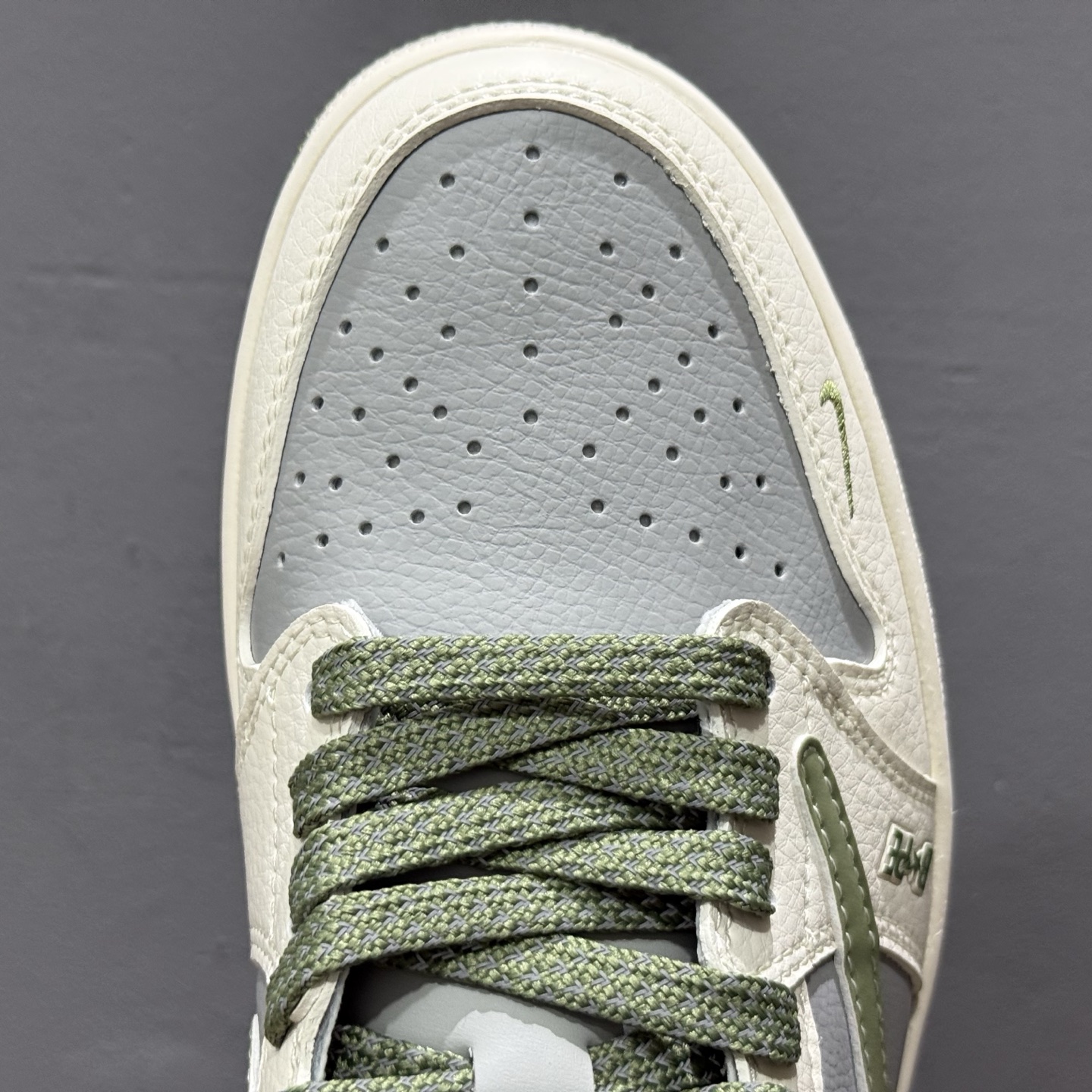 220 Travis Scott x Fragment Design x Air Jordan 1 Low OG SP AJ1 乔1 Bape联名-灰青 低帮文化休闲板鞋 BB6511-621