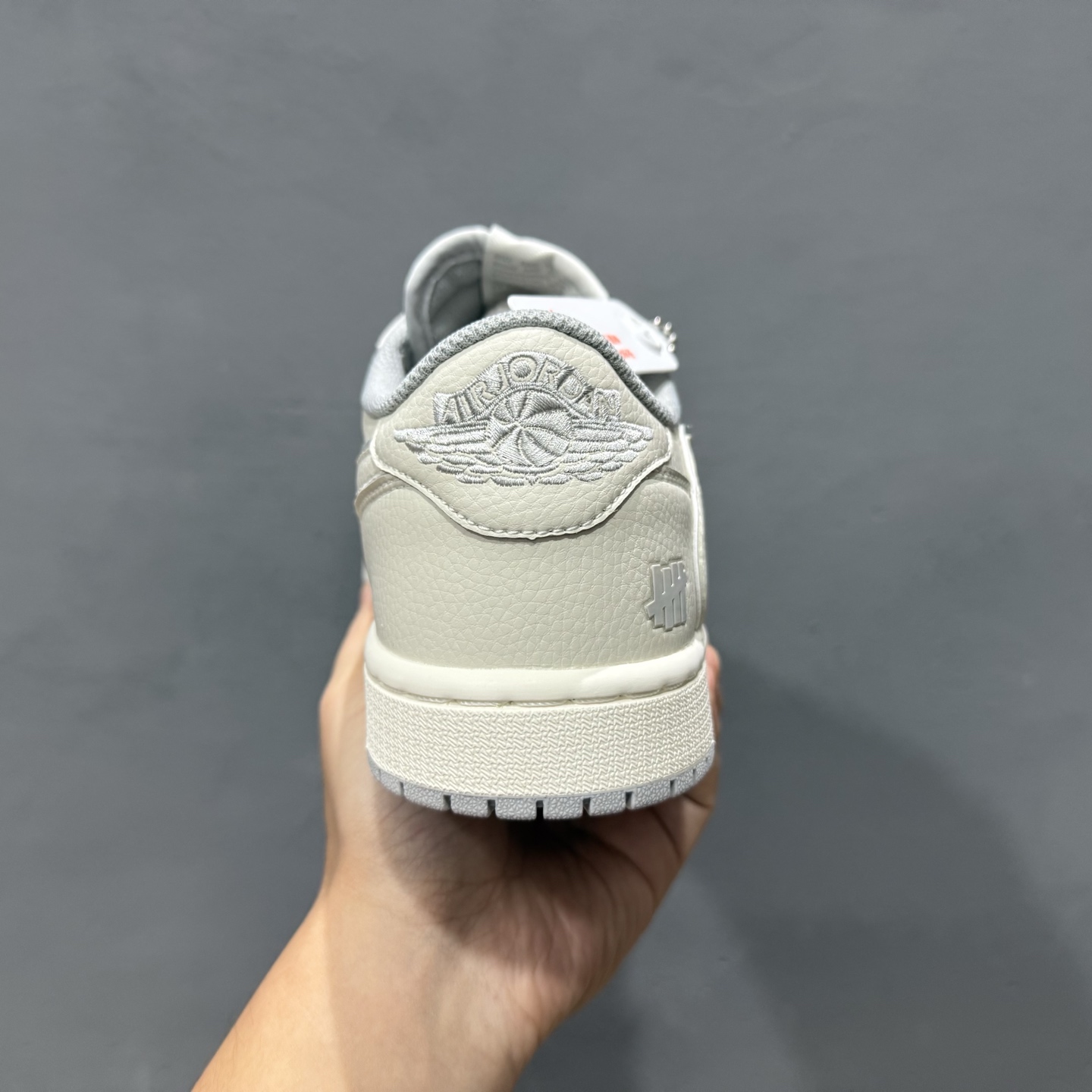 280 定制 Air Jordan 1 Low ow SP UNDEFEATED 倒钩联名 米白 DF1845-532