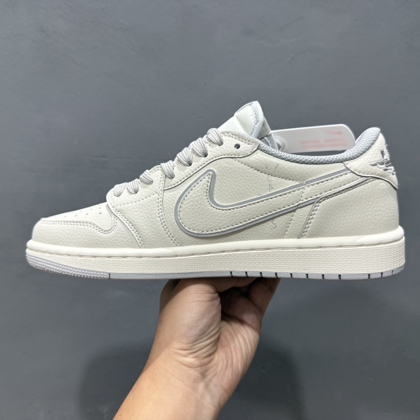 280 定制 Air Jordan 1 Low ow SP UNDEFEATED 倒钩联名 米白 DF1845-532