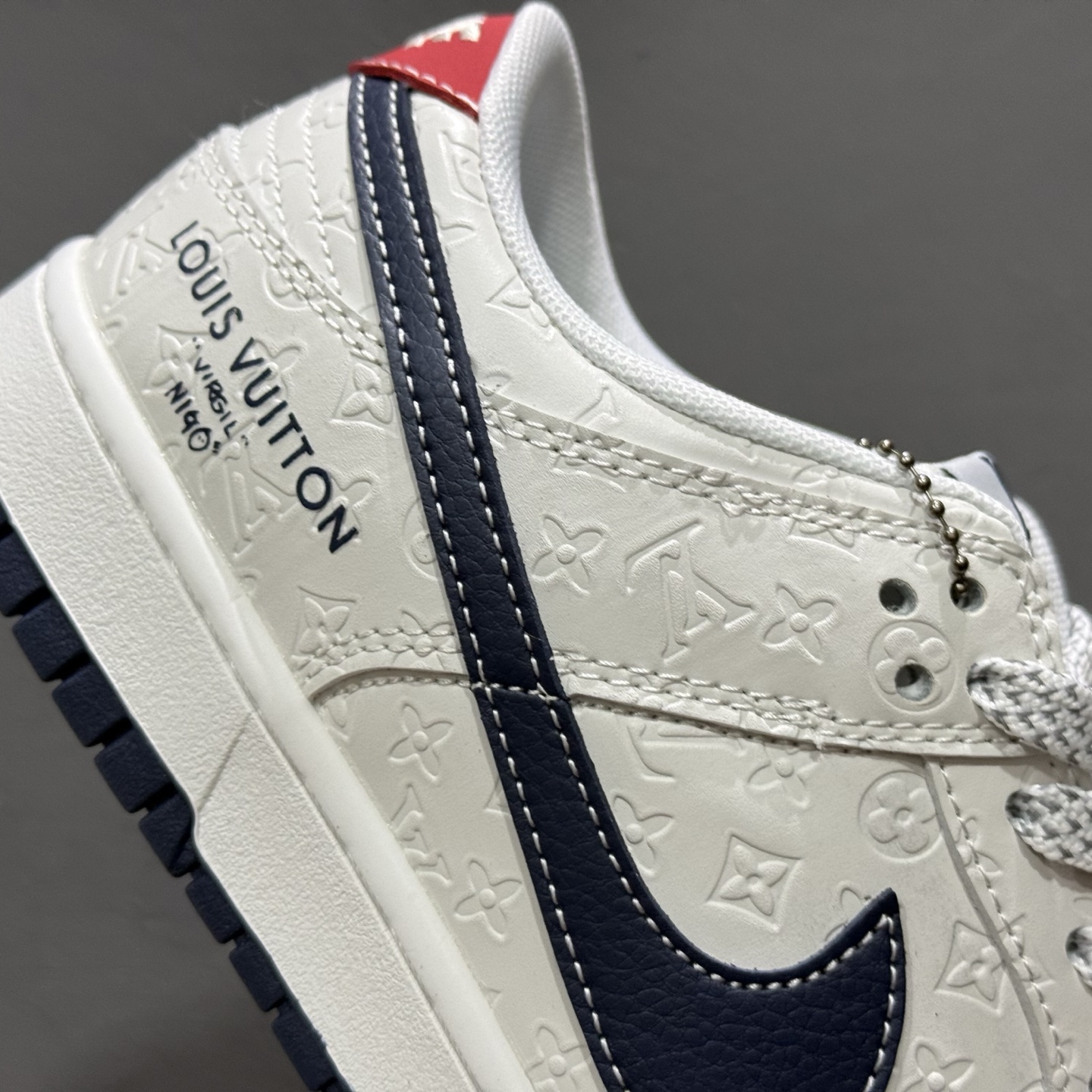 280 Nike SB Dunk Low LV联名 蓝勾暗印花 低帮休闲板鞋 XX3168-146