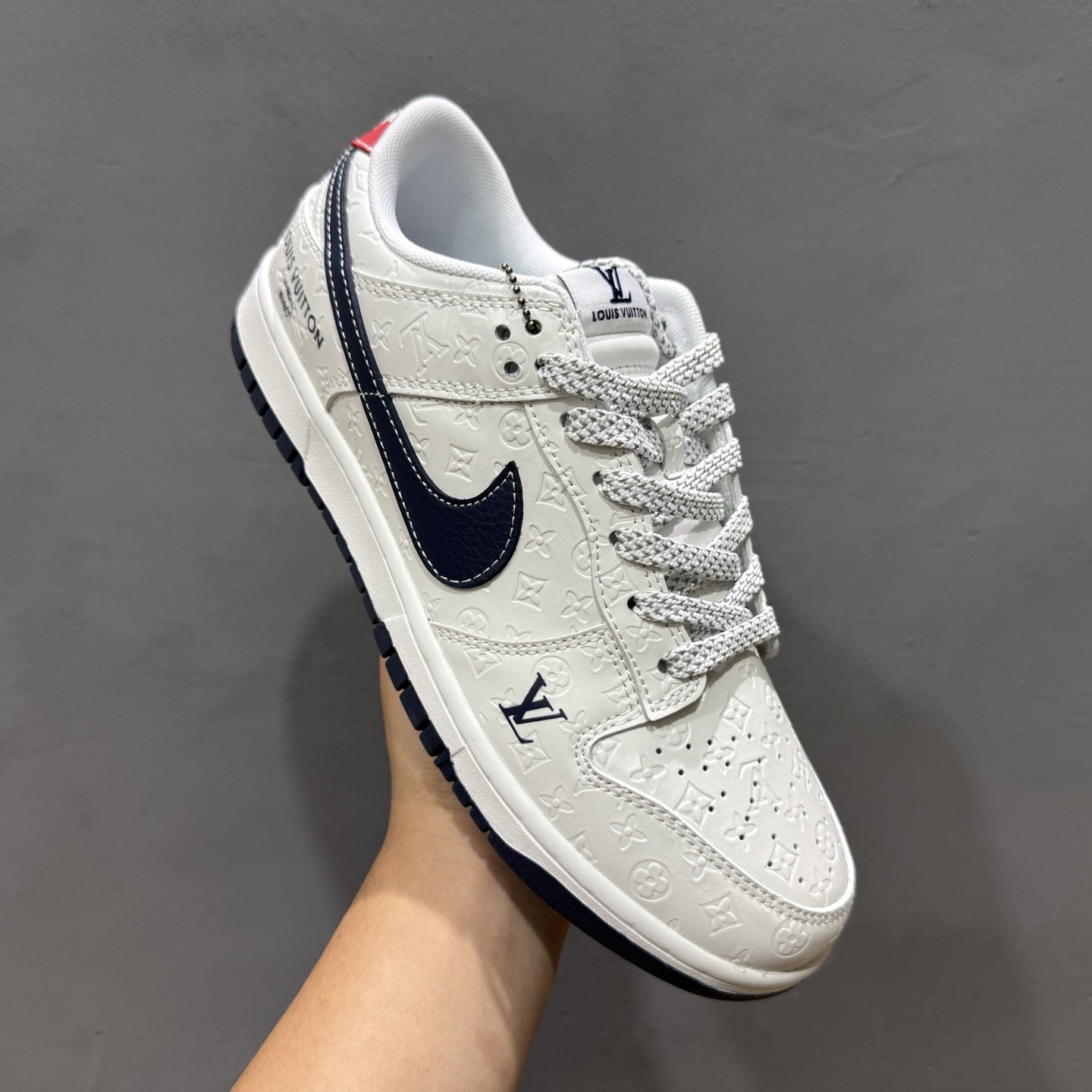280 Nike SB Dunk Low LV联名 蓝勾暗印花 低帮休闲板鞋 XX3168-146
