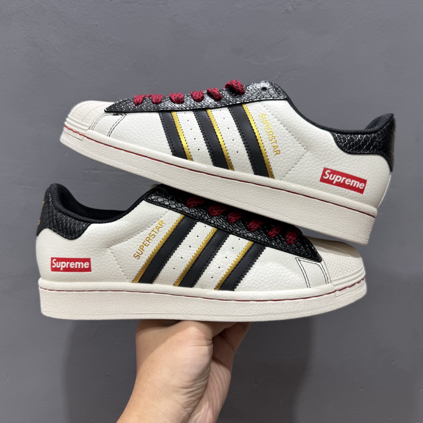 240 ＃纯原 CLOT x AD Originals Superstar“金标” #贝壳头LV联名限定 BZ2524