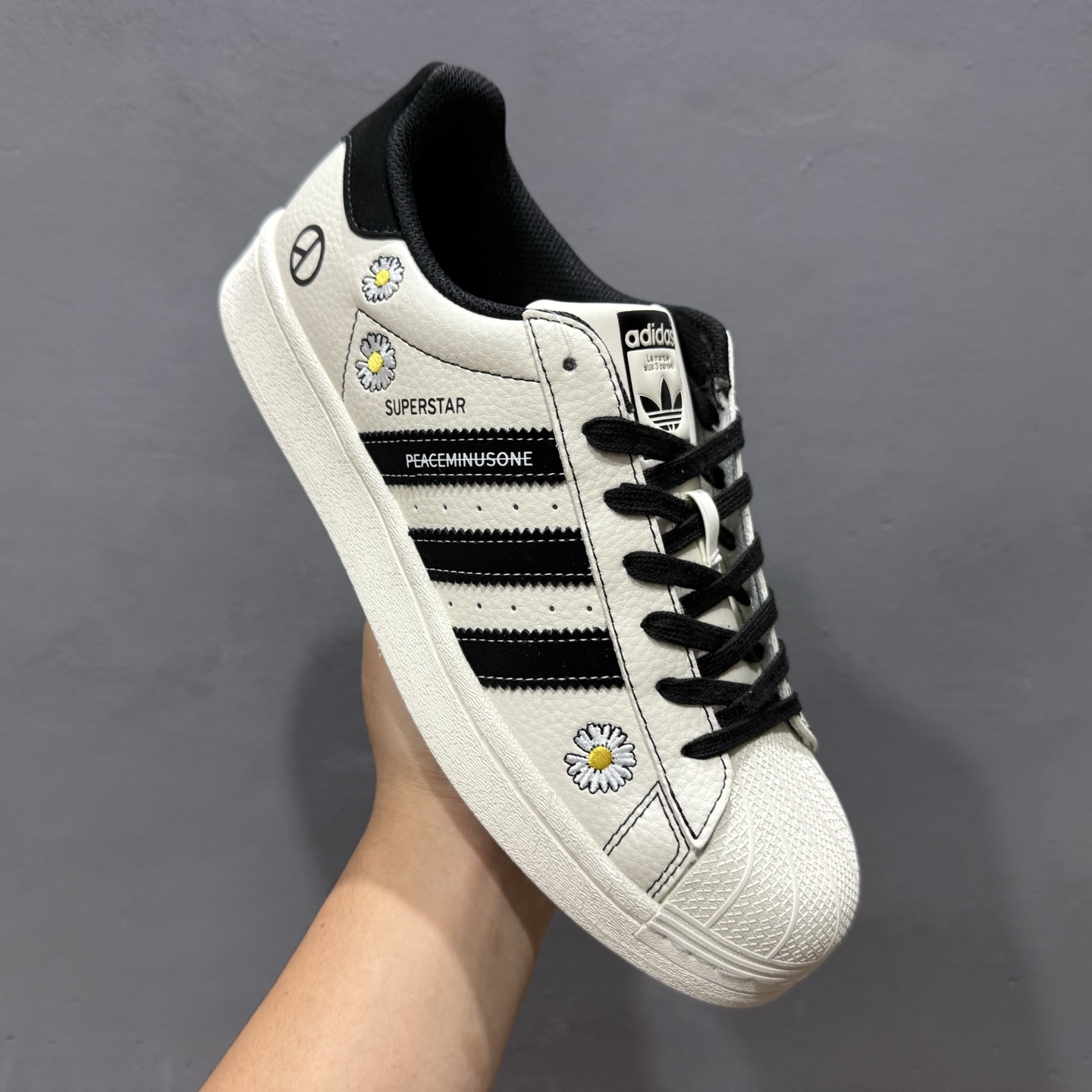 ＃纯原 CLOT x AD Originals Superstar“黑标” 贝壳头权志龙联名限定