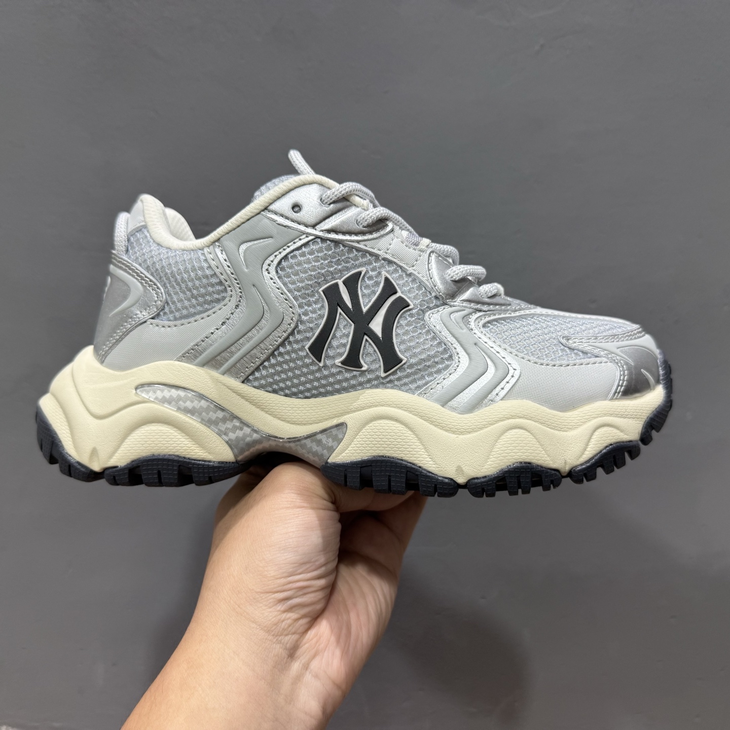 200 MLB Cargo Chunky 纽约洋基队 透气休闲运动鞋 3ASHW075N