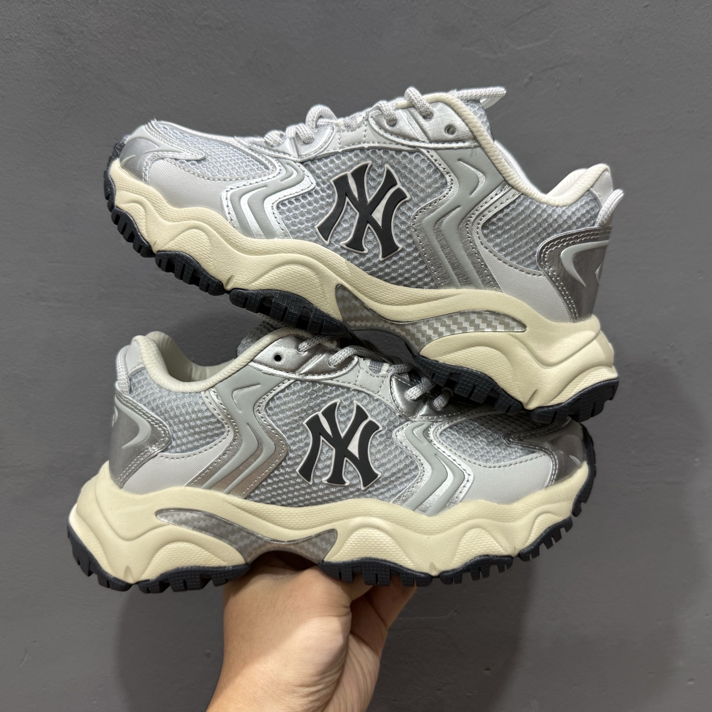200 MLB Cargo Chunky 纽约洋基队 透气休闲运动鞋 3ASHW075N