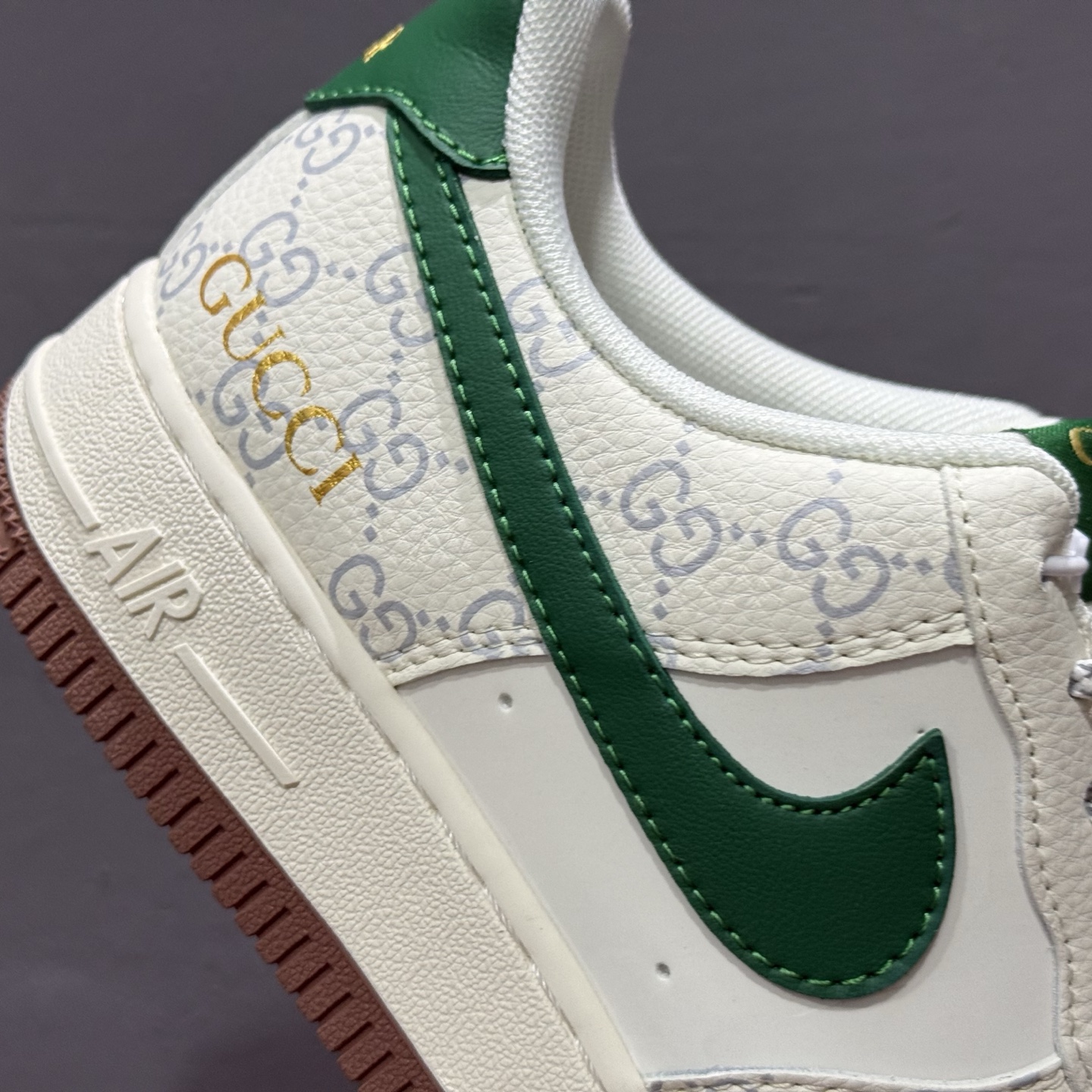 Nike Air Force 1'07 GUCCI 联名 米白绿 JJ2508-711