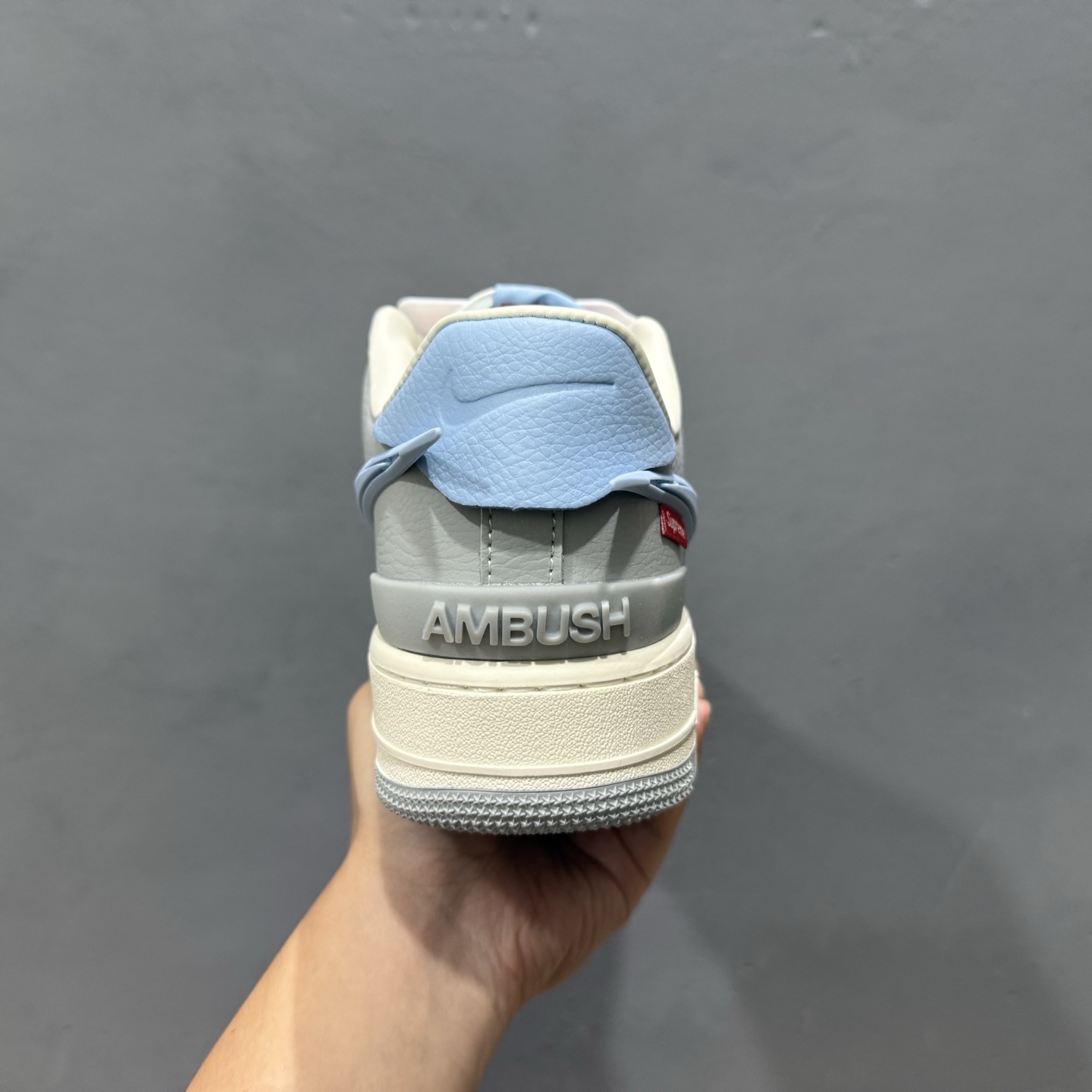 260 Nike Air Force 1'07 Supreme 联名 灰白蓝 XS3464-577