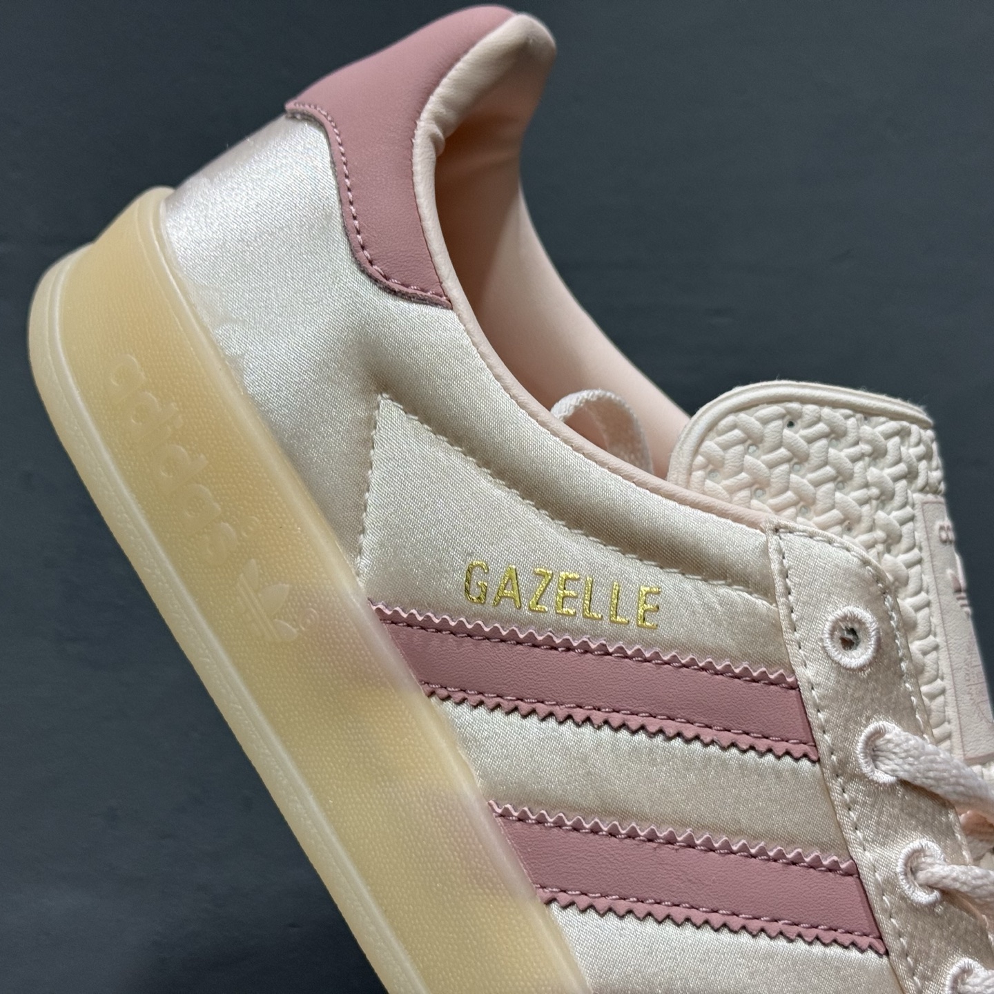 180 AD Originals Gazelle Indoor 粉色 三叶草复古休闲运动板鞋 JI2709
