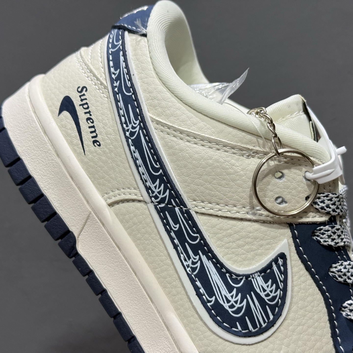 280 Supreme x Nike Dunk Low 蓝白涂鸦蓝勾 LW1818-116