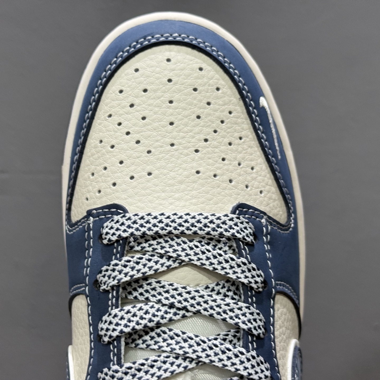 280 Supreme x Nike Dunk Low 蓝白涂鸦蓝勾 LW1818-116