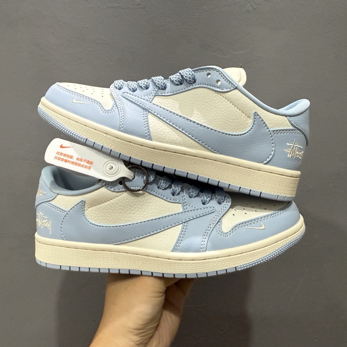 220 Fragment x TS x Air Jordan 1 Low x LV 三方联名倒钩低帮 BB6588-101
