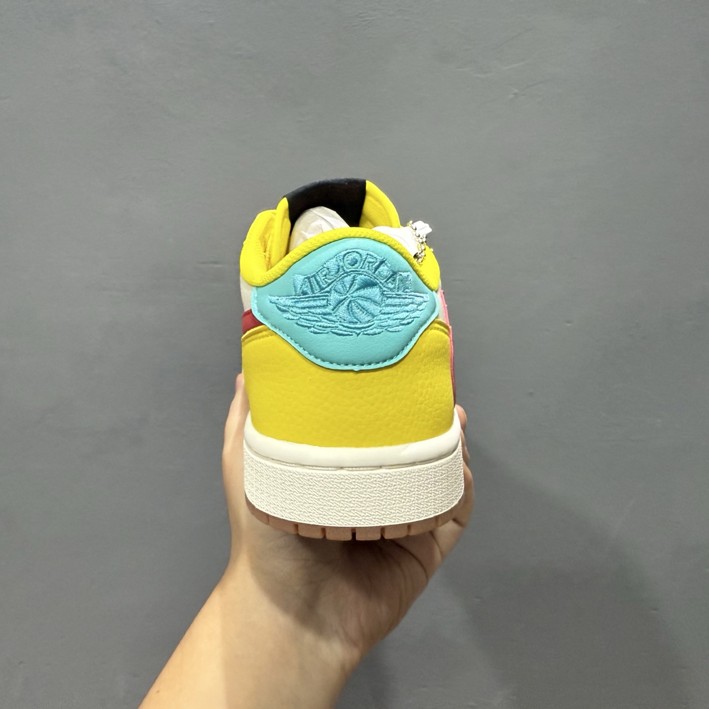 280 Travis Scott x Air Jordan 1 Low 黄白红 DN6901-091