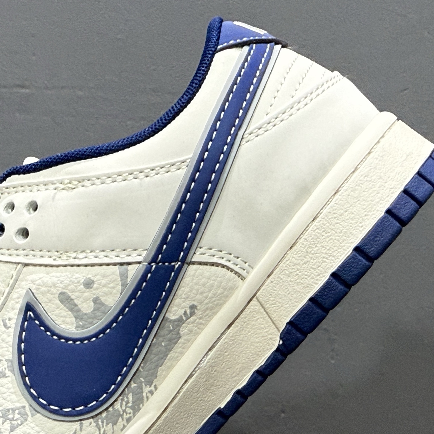 280 Stussy x Nike Dunk Low 双拼爆炸蓝勾 XS6089-593