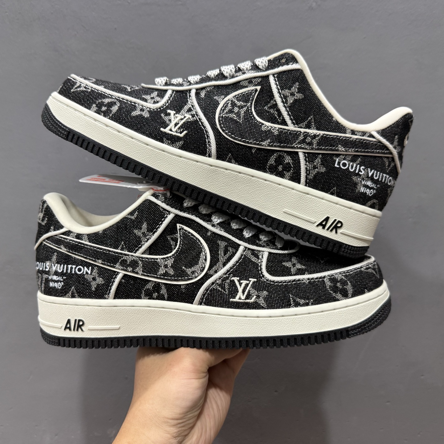 260 Nike Air Force 1 Low 07 x Louis Vuitton 黑白满天星 SC9207-531