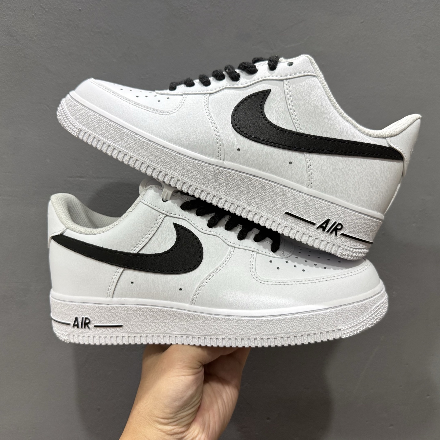￥260 Nike Air Force 1'07 Low 白黑麻绳 空军一号低帮休闲板鞋 ZH0316-072