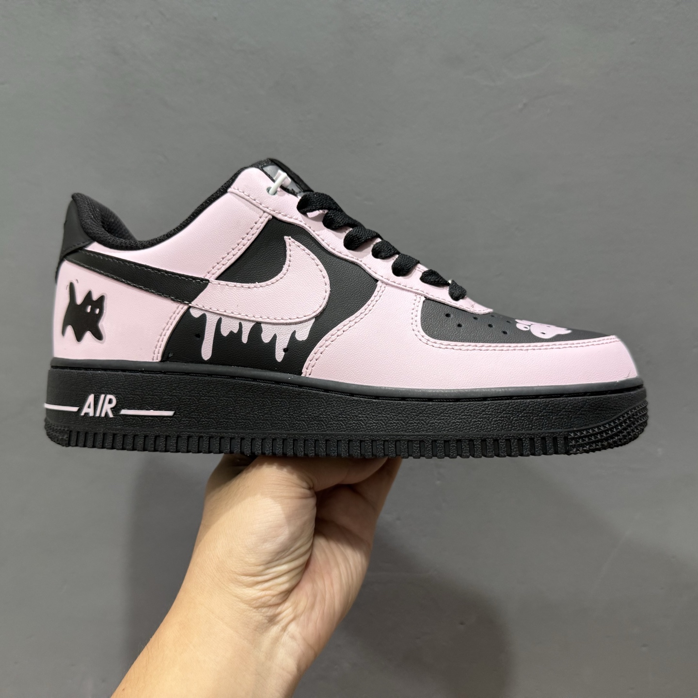 260 Nike Air Force 1 Low 07 甜心猫咪梦幻粉黑 ZH0316-080