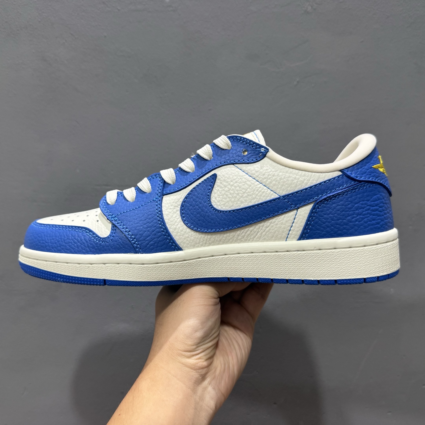 280 Travis Scott x Nike Air Jordan 1 Low x WARRIORS Air Jordan 1 Low 反转金州勇士蓝白小勾倒钩 SC9207-025