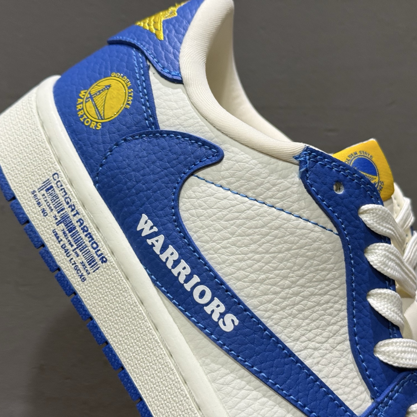 280 Travis Scott x Nike Air Jordan 1 Low x WARRIORS Air Jordan 1 Low 反转金州勇士蓝白小勾倒钩 SC9207-025
