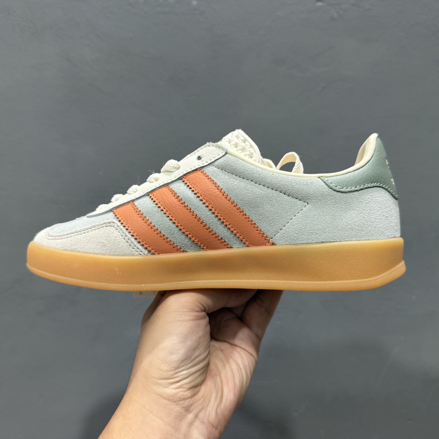 150 adidas originals GAZELLE INDOOR Wonder 灰白色 JQ0011