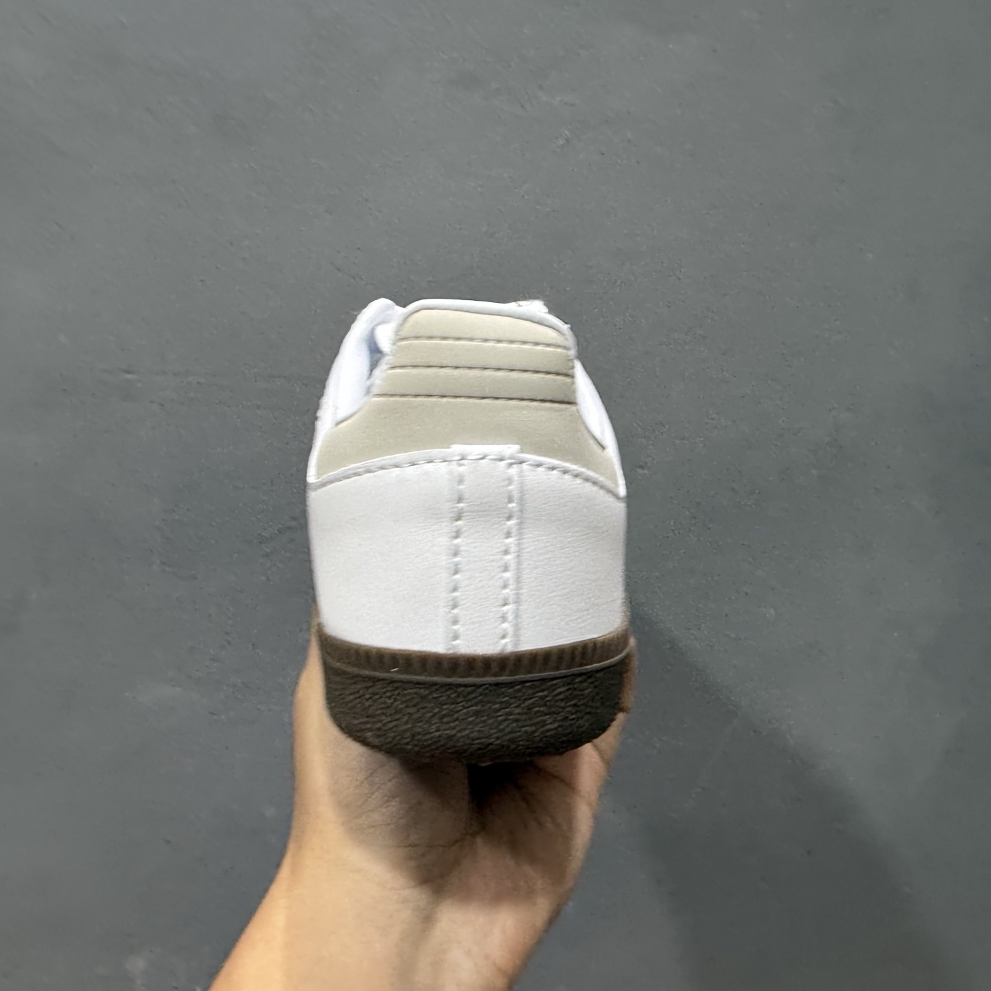 150 adidas originals SAMBA OG “White Silver Metallic” 白银 JI2725