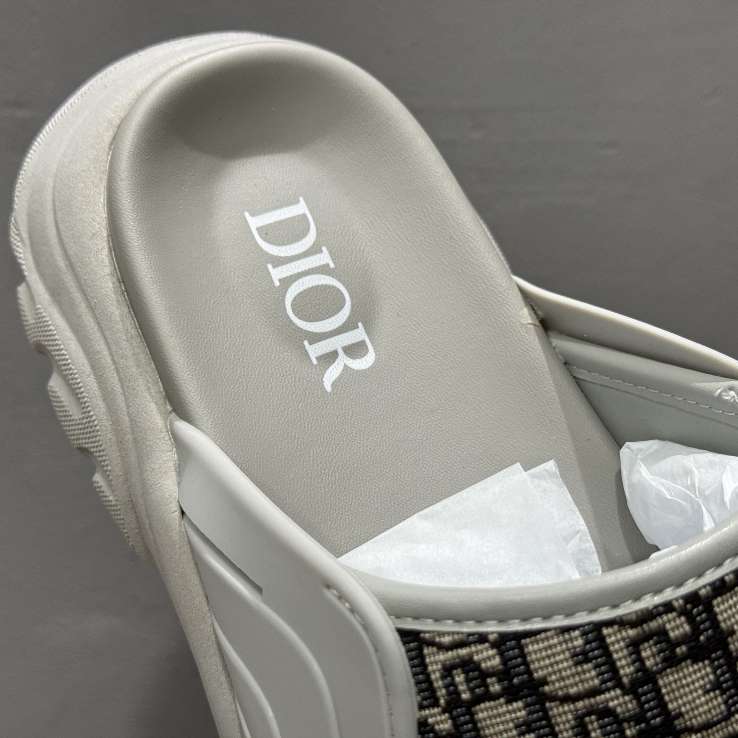 280 【广东纯原版本】Dior迪奥最新款H-Town系列Oblique厚底拖鞋凉鞋