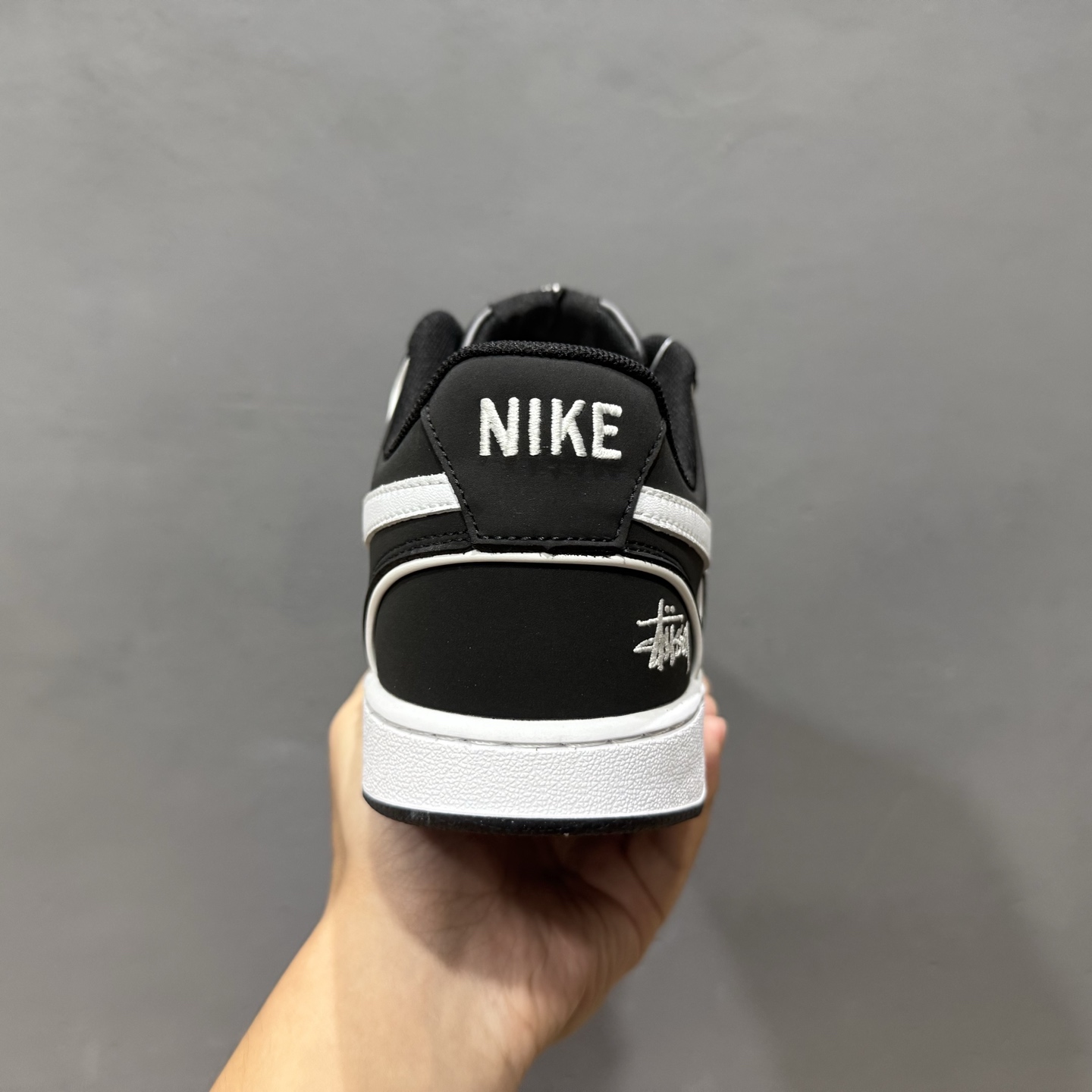 180 Nike Court Vision Low 斯图西联名 休闲运动板鞋 纯原版本 低帮百搭透气休闲运动板鞋 FD5188-113