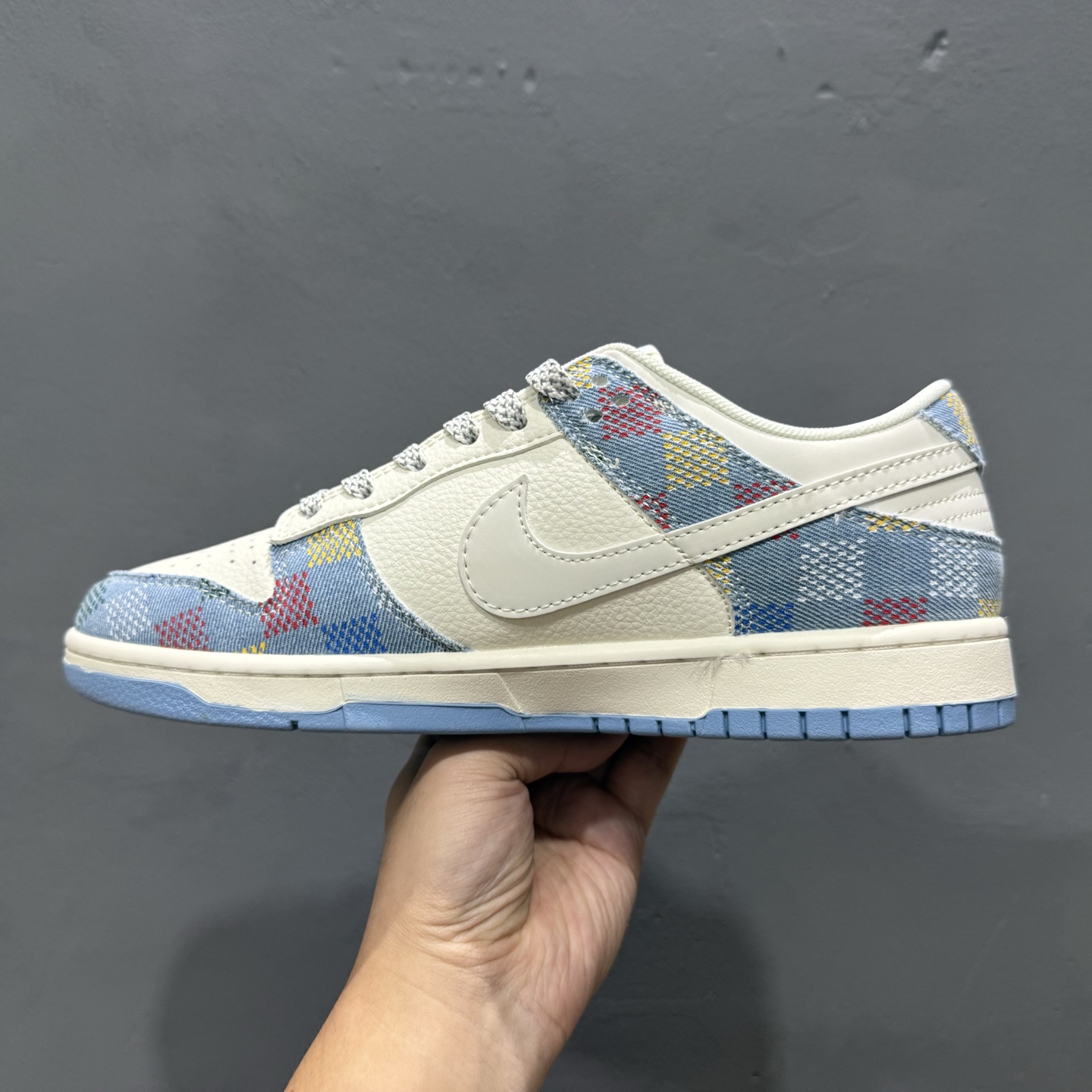 Nike SB Dunk Low LV联名 彩色白勾 周年高端定制 低帮休闲板鞋 FC1688-231