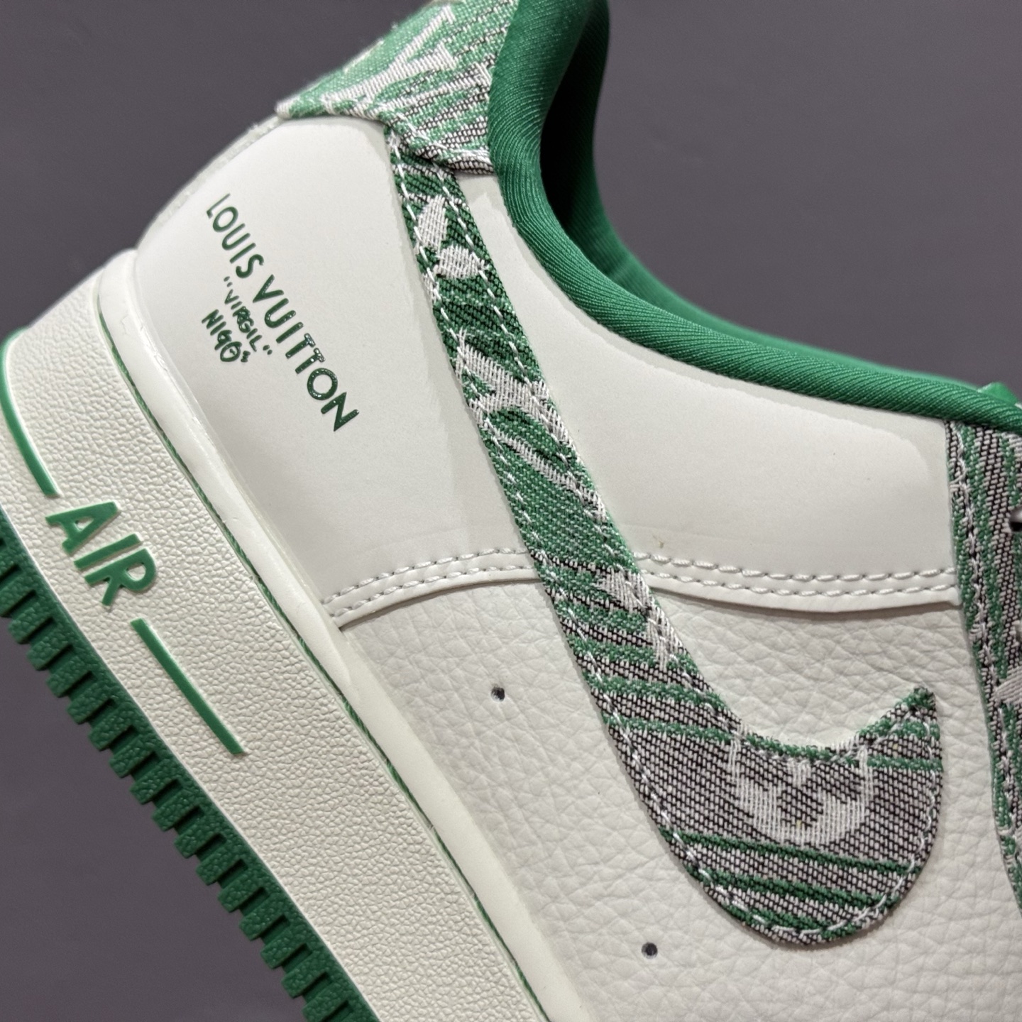 260 SC版 Nike Air Air Force 1'07 Low LV联名 绿牛仔 空军一号低帮休闲板鞋 SC9207-538