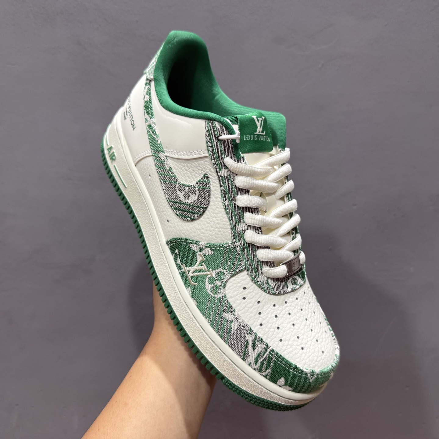 260 SC版 Nike Air Air Force 1'07 Low LV联名 绿牛仔 空军一号低帮休闲板鞋 SC9207-538