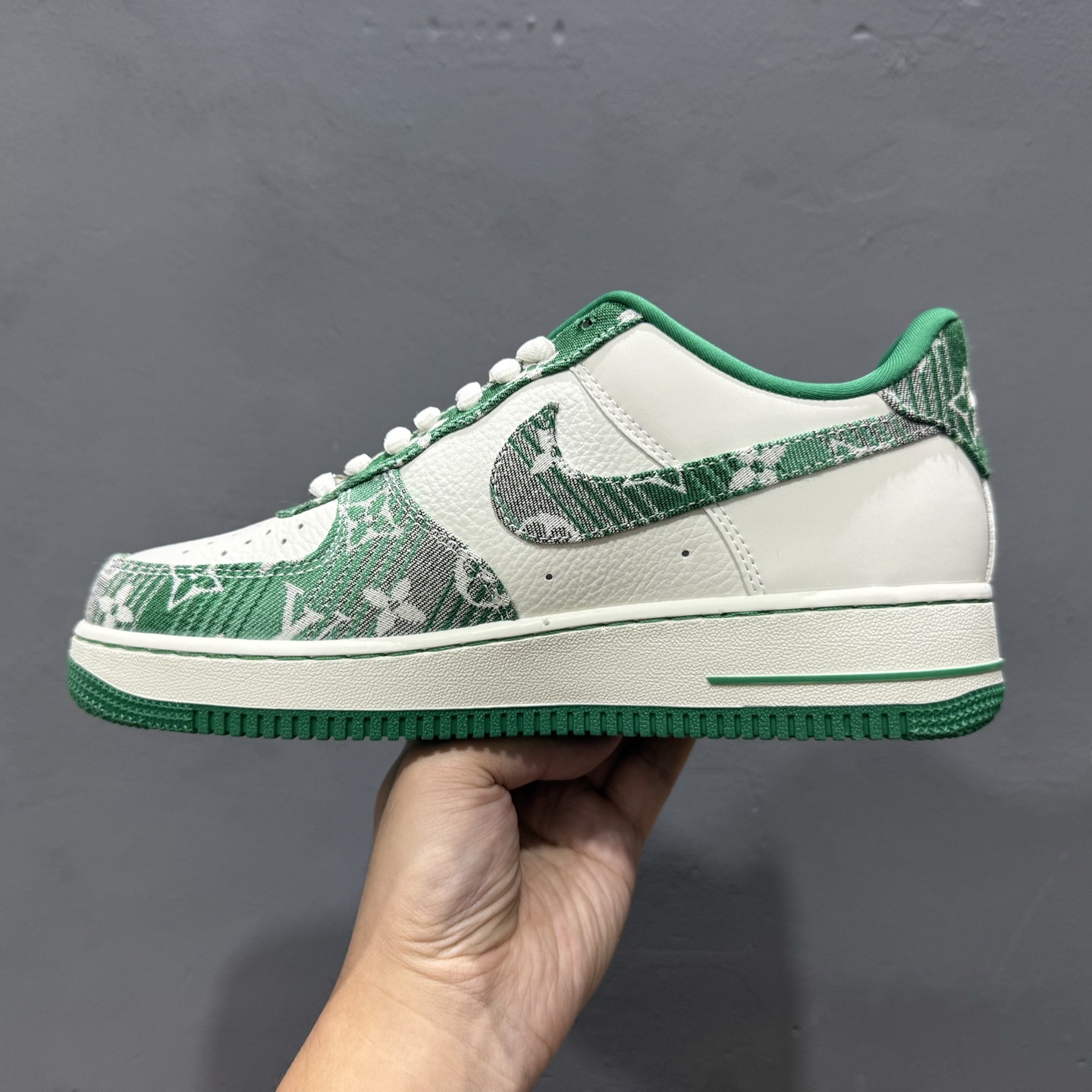 260 SC版 Nike Air Air Force 1'07 Low LV联名 绿牛仔 空军一号低帮休闲板鞋 SC9207-538