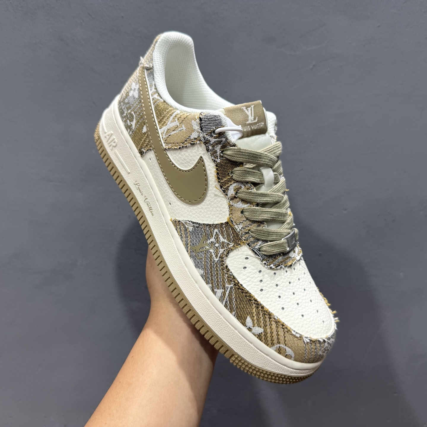 Nike Air Force 1'07 LV 联名 棕黄白 XS1958-582