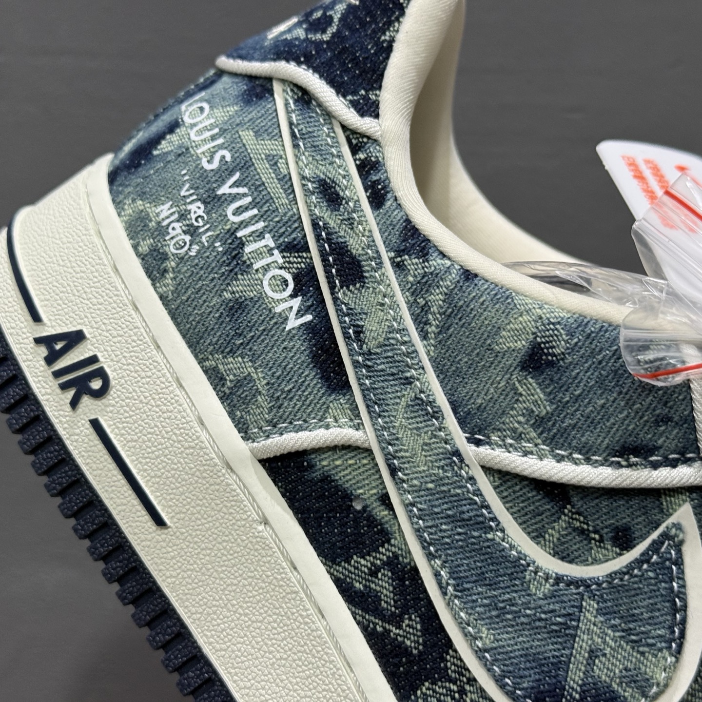 260 SC版 Nike Air Force 1 Low 07 x Louis Vuitton 牛仔蓝 SC9207-533