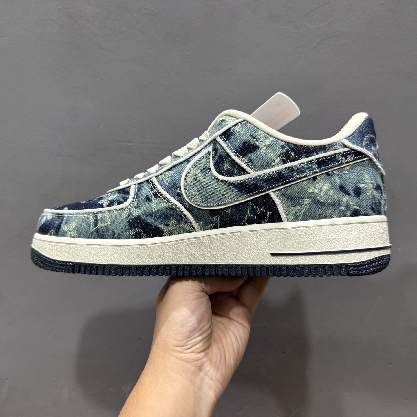 260 SC版 Nike Air Force 1 Low 07 x Louis Vuitton 牛仔蓝 SC9207-533