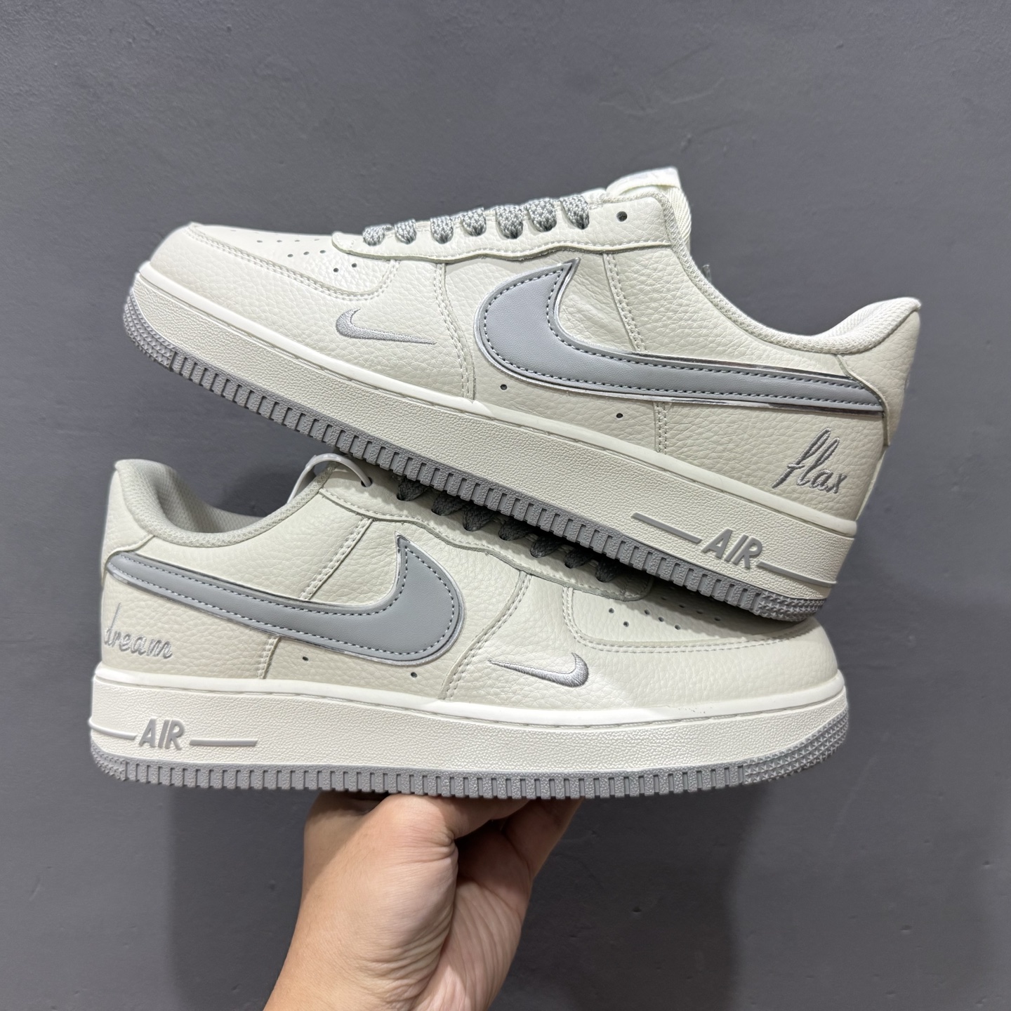 200 Nike Air Force 1 Low 07 x Dream 白灰小勾 DR2024-106