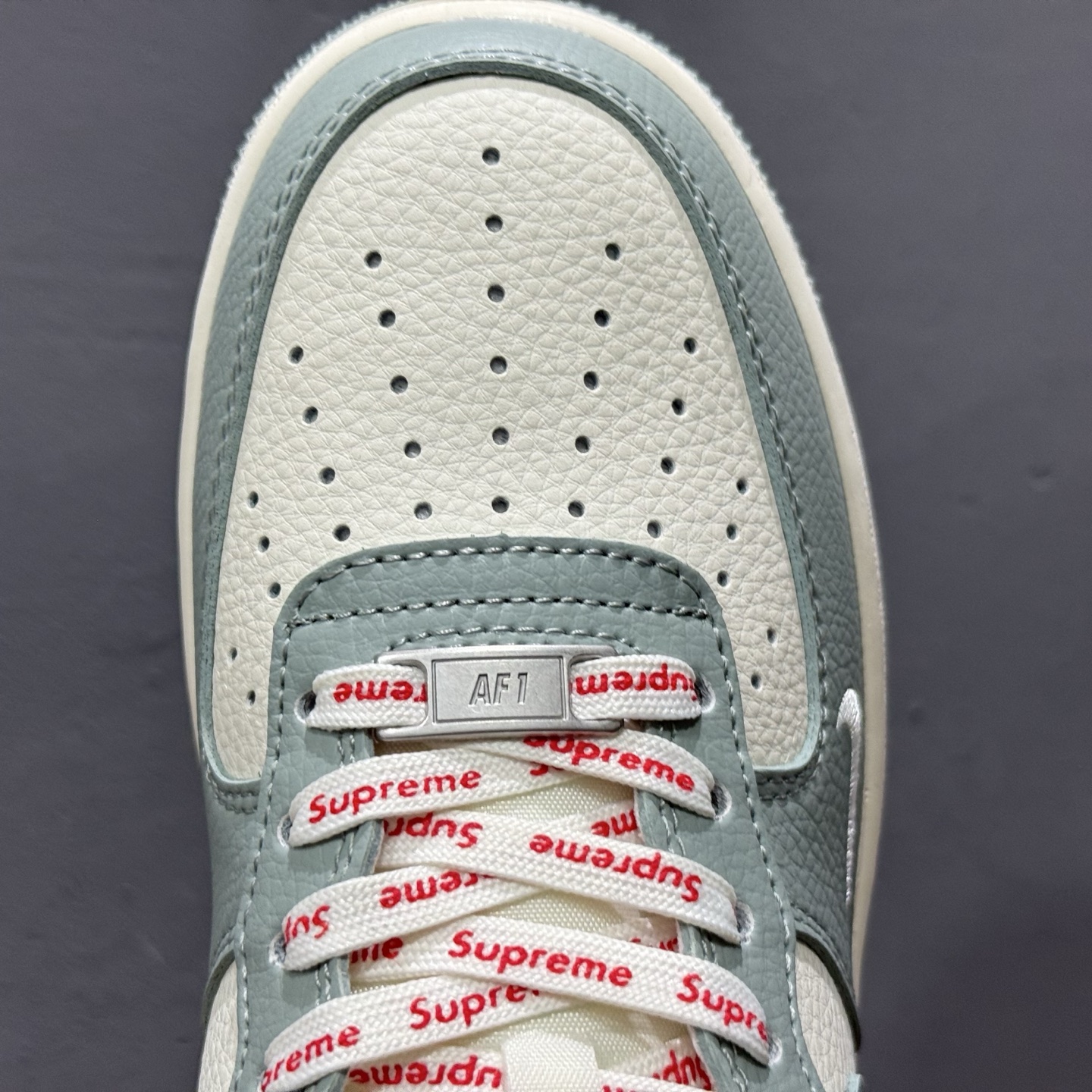 260 Nike Air Force 1'07 Supreme 联名 蓝灰白 ZH2598-319
