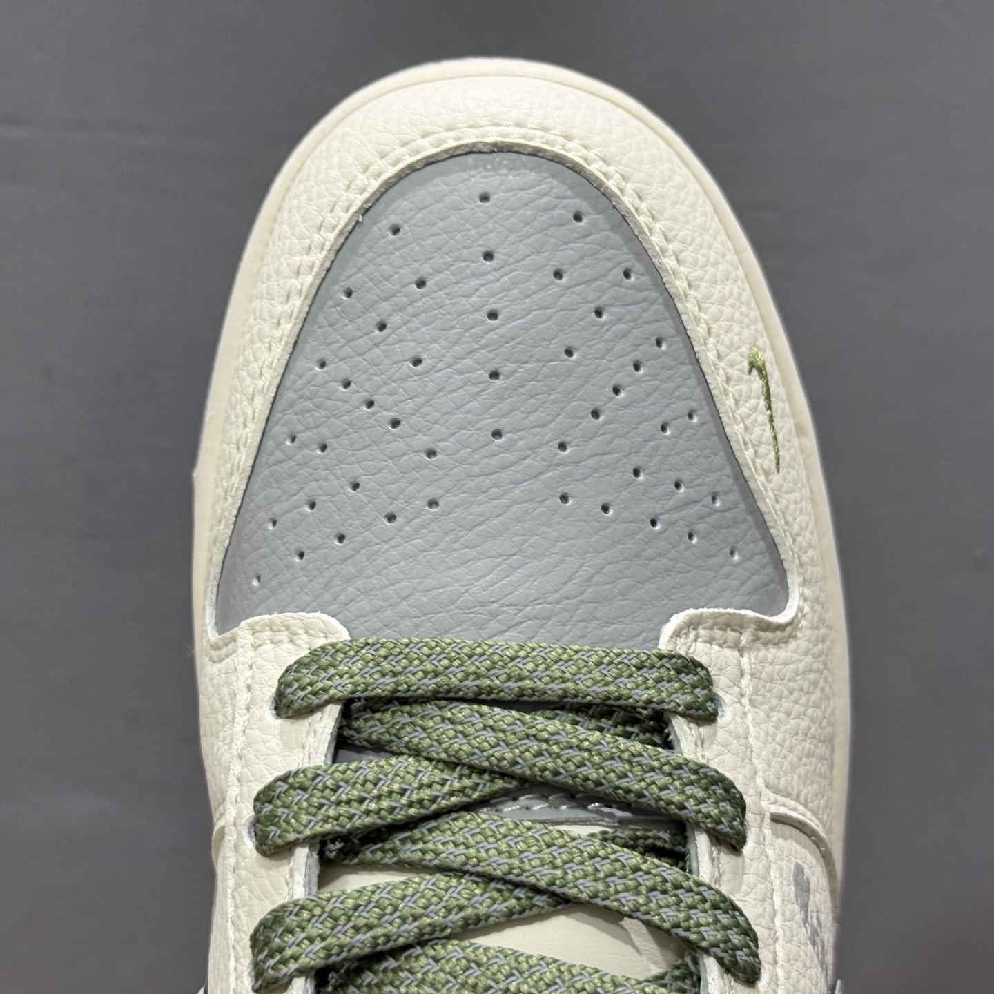 280 Nike SB Dunk Low 斯图西联名 双拼爆炸绿勾 周年高端定制 低帮休闲板鞋 XS6089-594