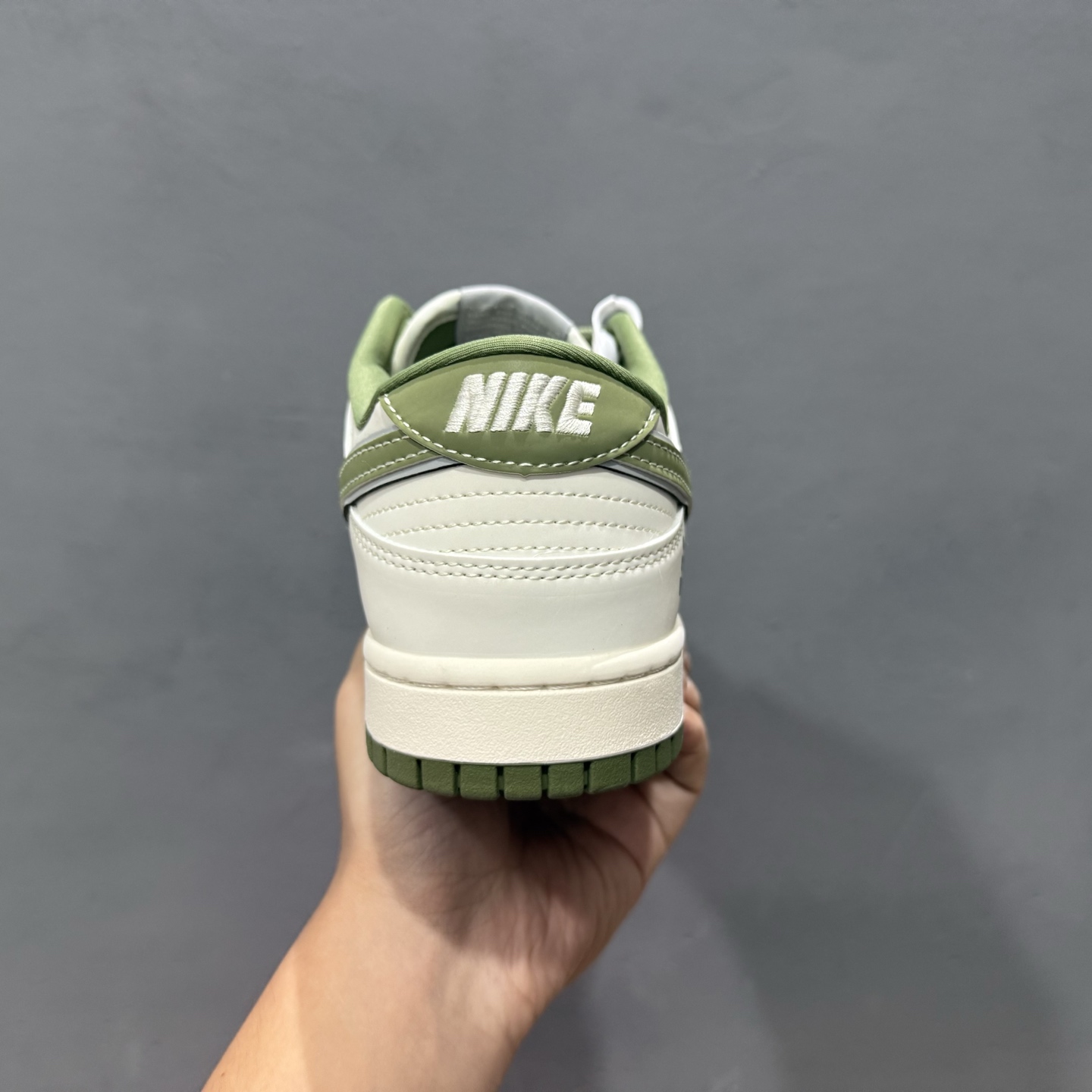 280 Nike SB Dunk Low 斯图西联名 双拼爆炸绿勾 周年高端定制 低帮休闲板鞋 XS6089-594