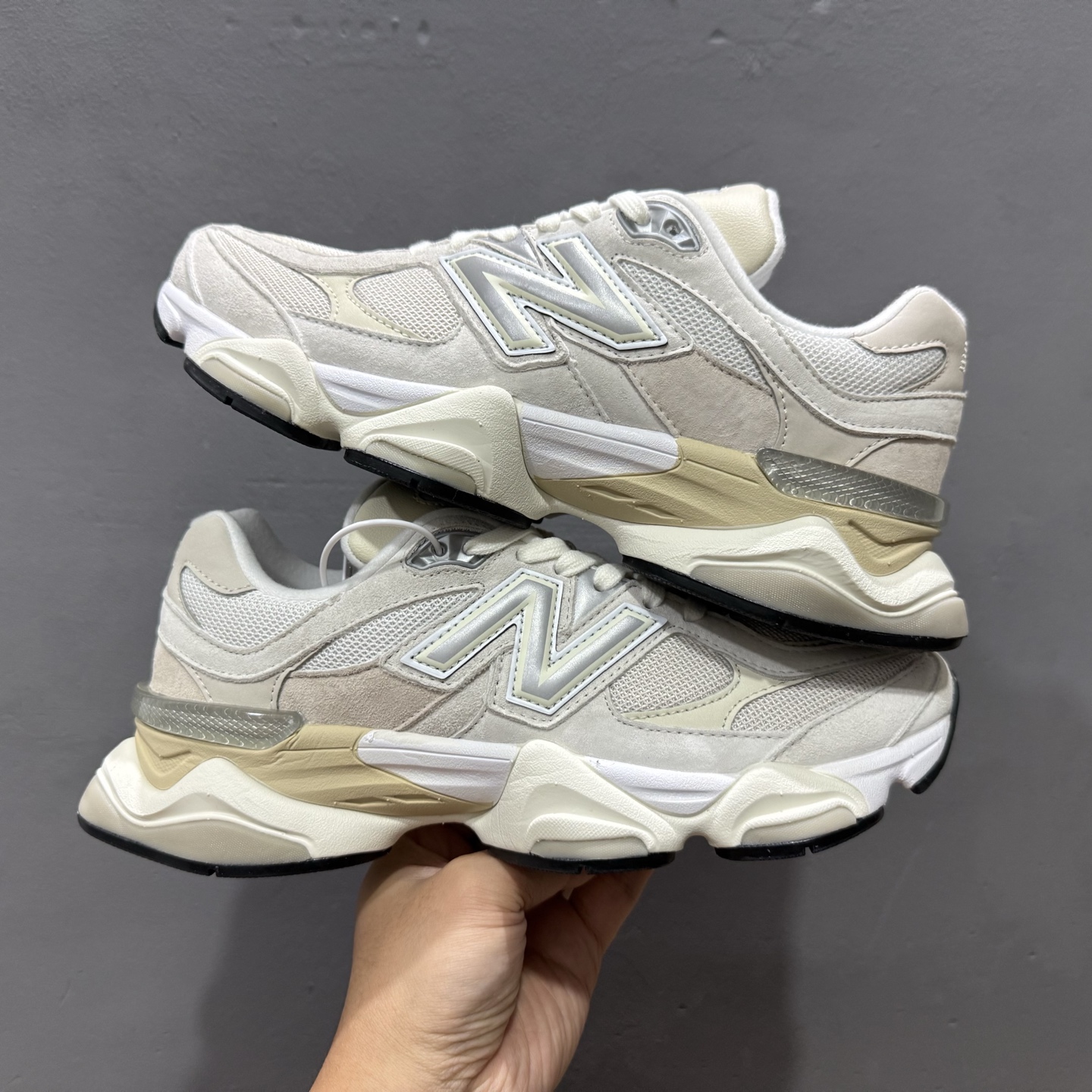 240 大厂出品 New Balance NB 9060米色 U9060WHT
