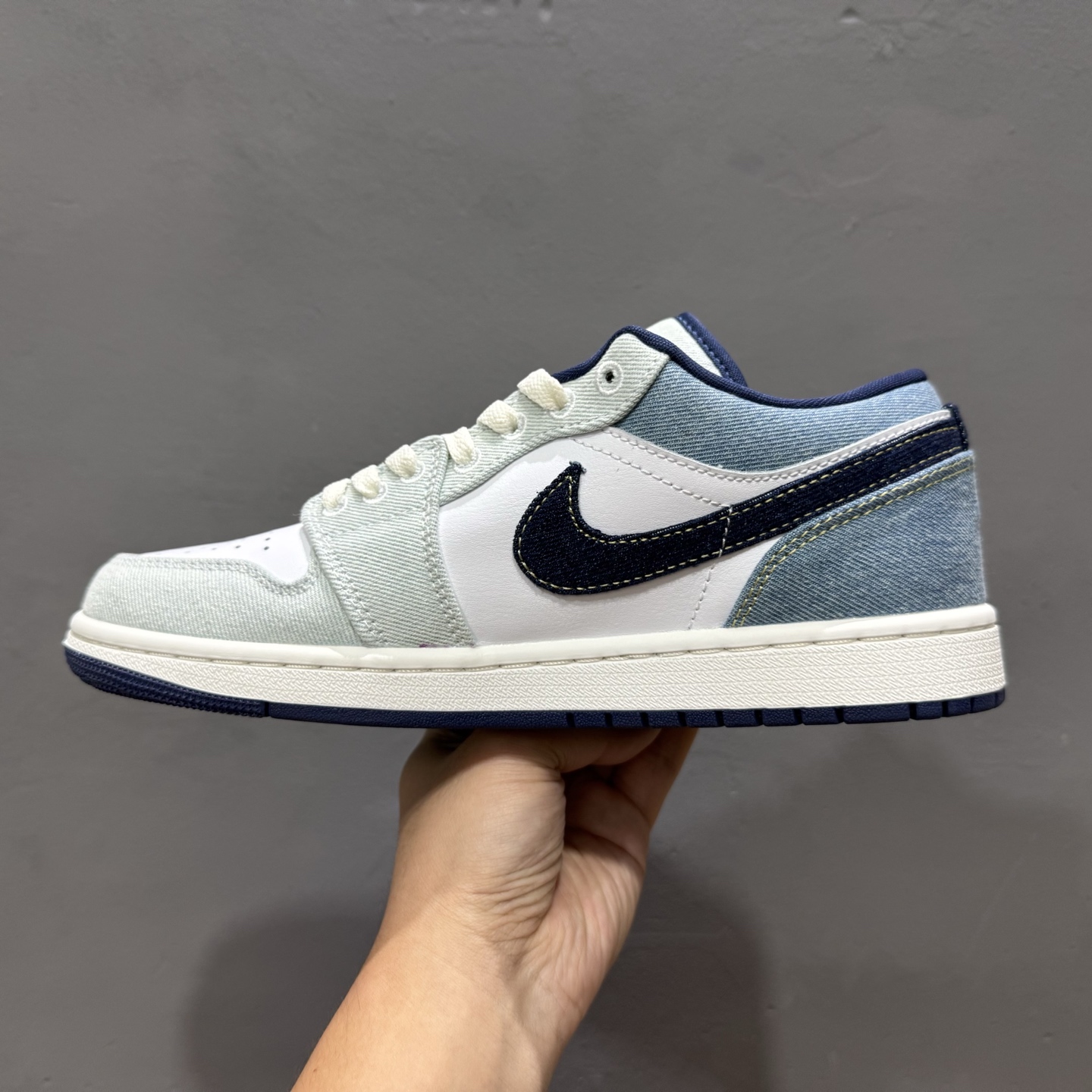 240 过验版本 Air Jordan 1 Low AJ1 乔1牛仔风潮 低帮文化篮球鞋 IH0648-141