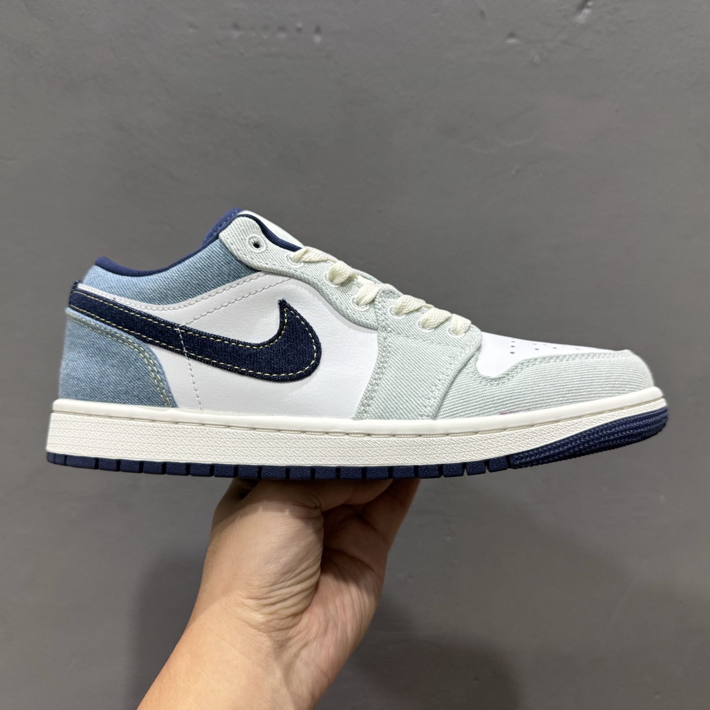 240 过验版本 Air Jordan 1 Low AJ1 乔1牛仔风潮 低帮文化篮球鞋 IH0648-141