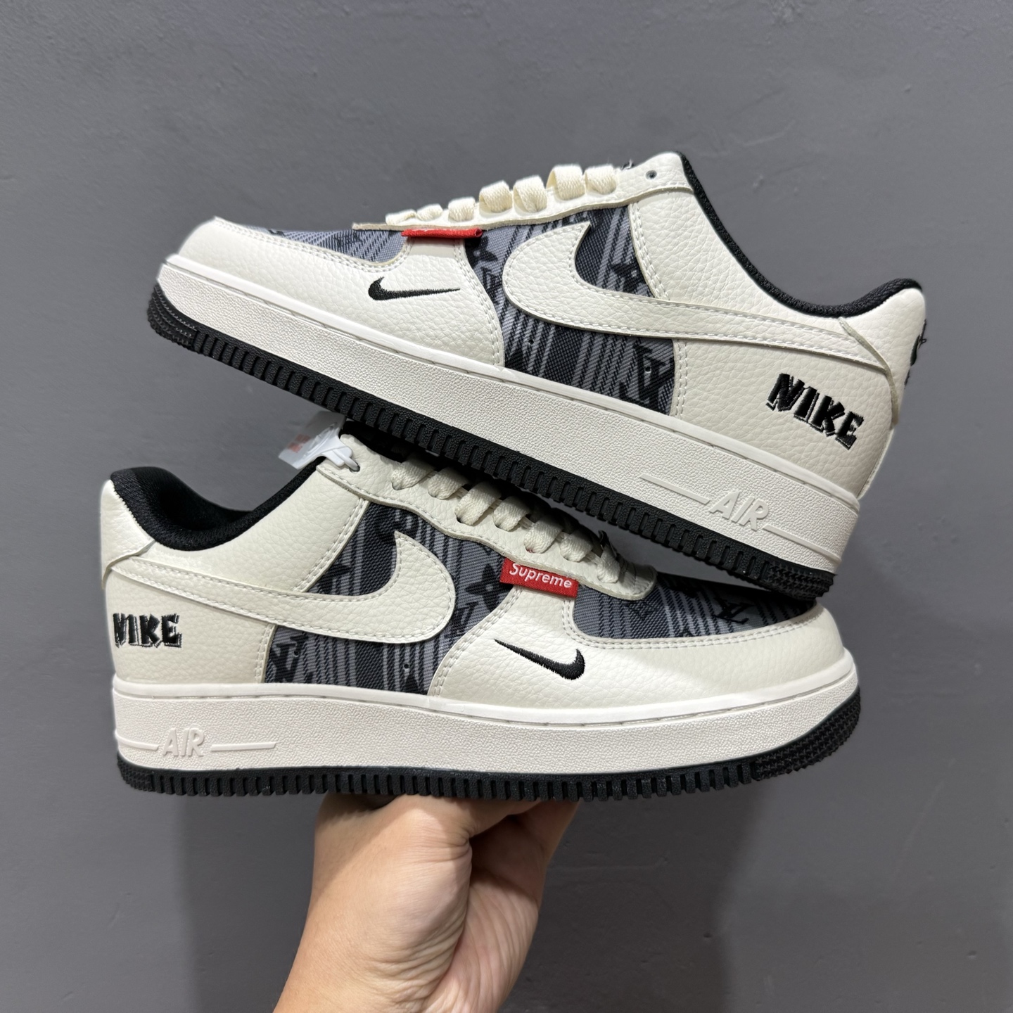260 Nike Air Force 1'07 GUCCI 联名 蓝白 BZ68808-108