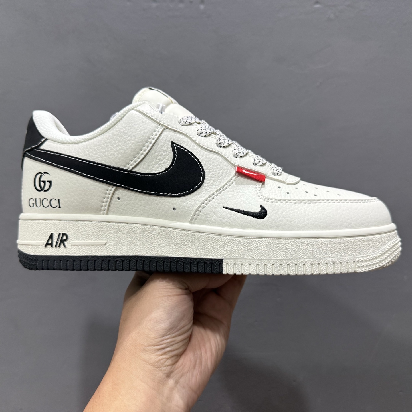 260 Nike Air Force 1'07 GUCCI 联名 米白黑 CS5288-009