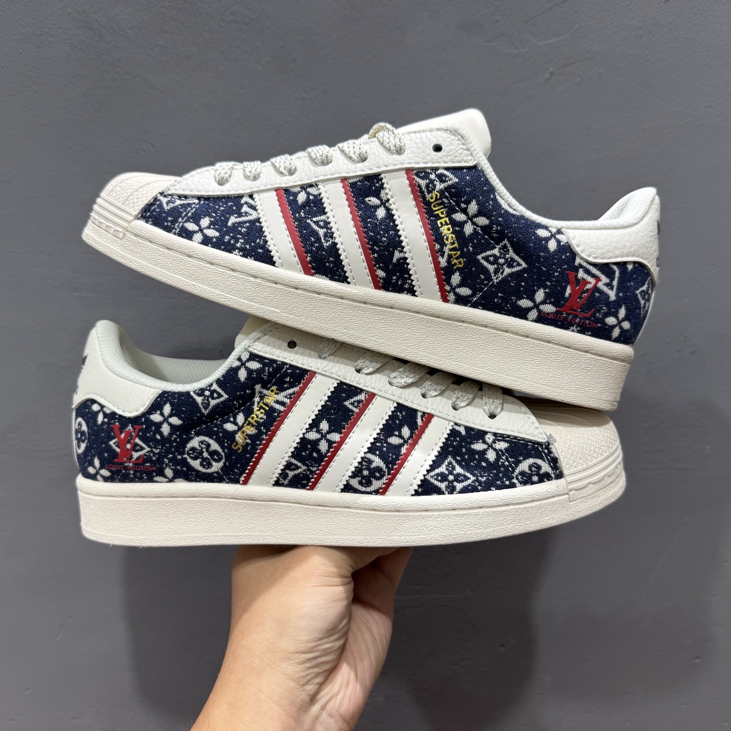 ＃纯原 CLOT x AD Originals Superstar“金标” #贝壳头LV联名限定