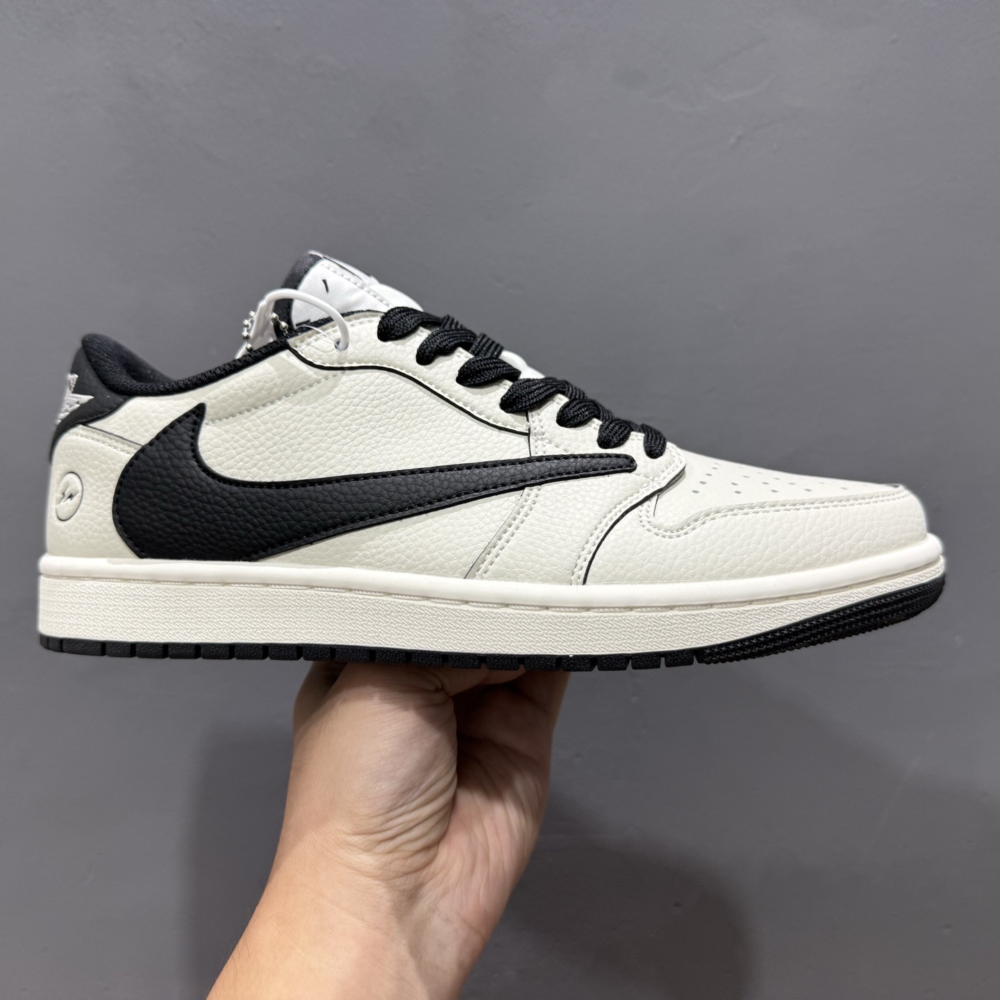 定制 Air Jordan 1 Low ow SP 倒钩联名 米白黑 LK1099-061