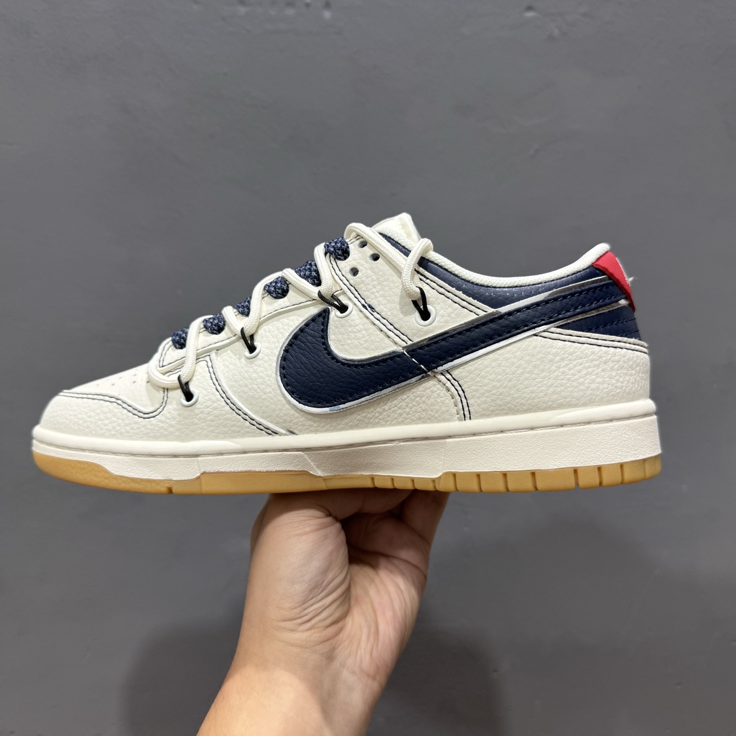Nike SB Dunk Low Sup联名 绑带蓝勾 周年高端定制 低帮休闲板鞋 FC1688-217