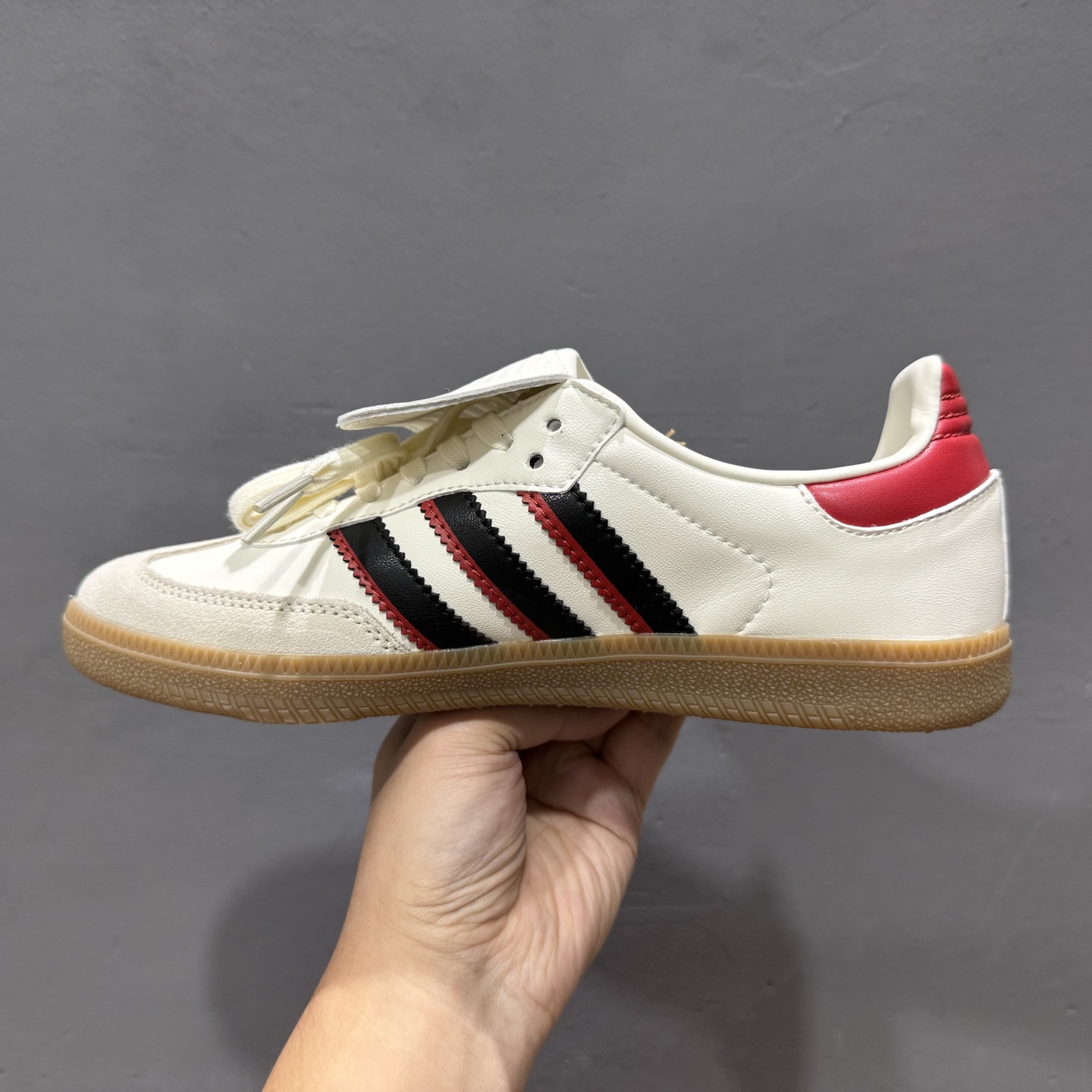 adidas originals Samba Long Tongue Shoes 白色 JQ5124