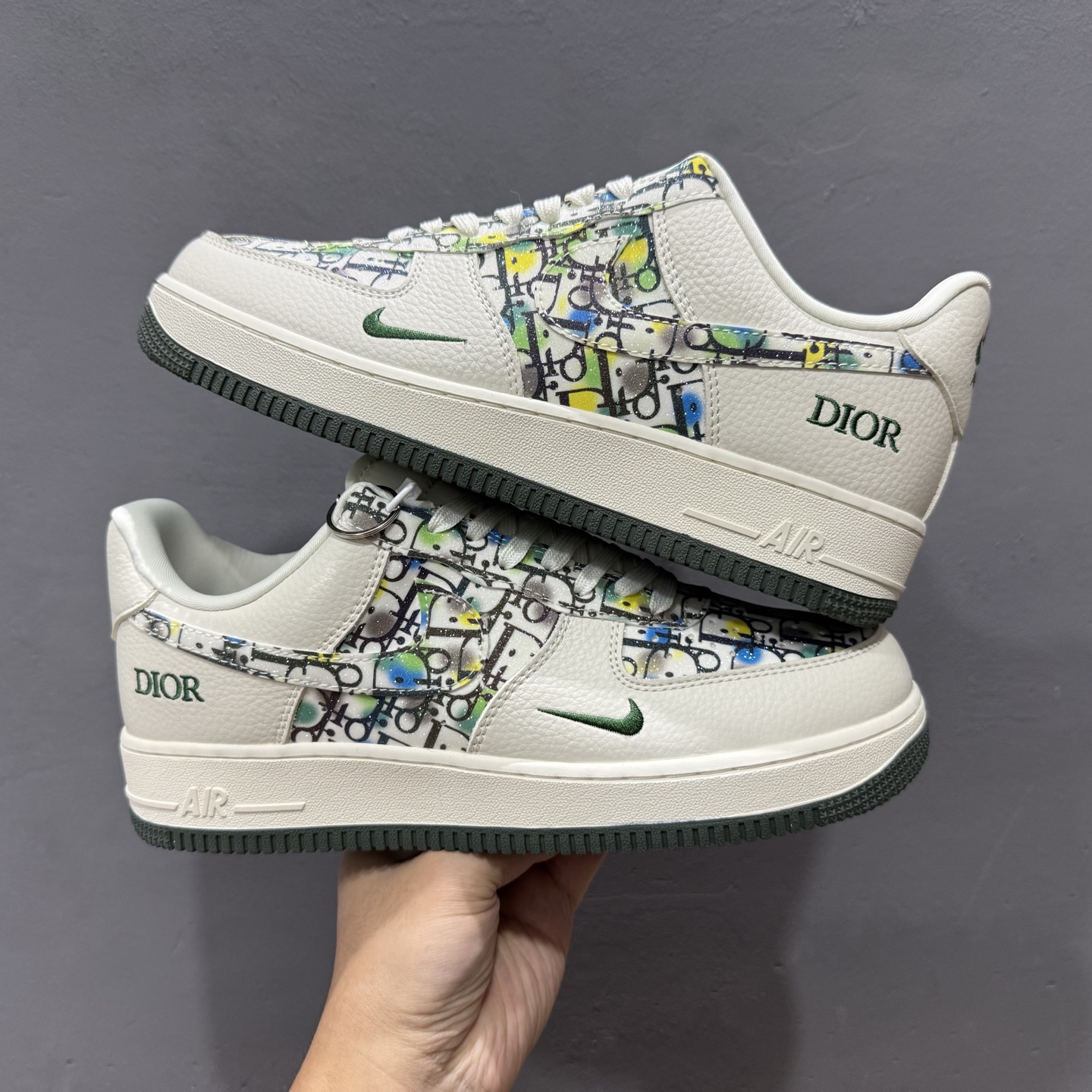 Nike Air Force 1'07 GUCCI 联名 米白绿 DF0188-065