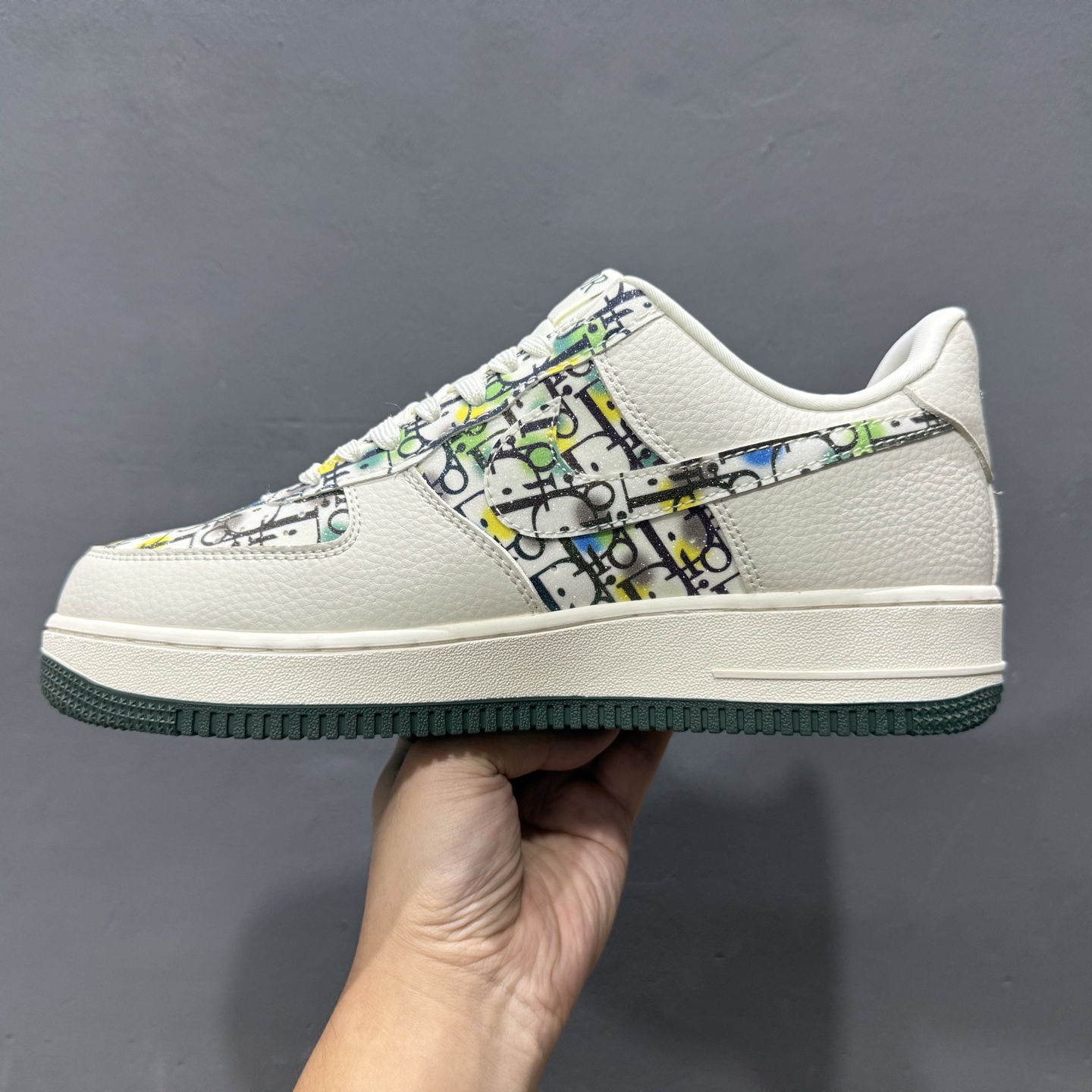 Nike Air Force 1'07 GUCCI 联名 米白绿 DF0188-065
