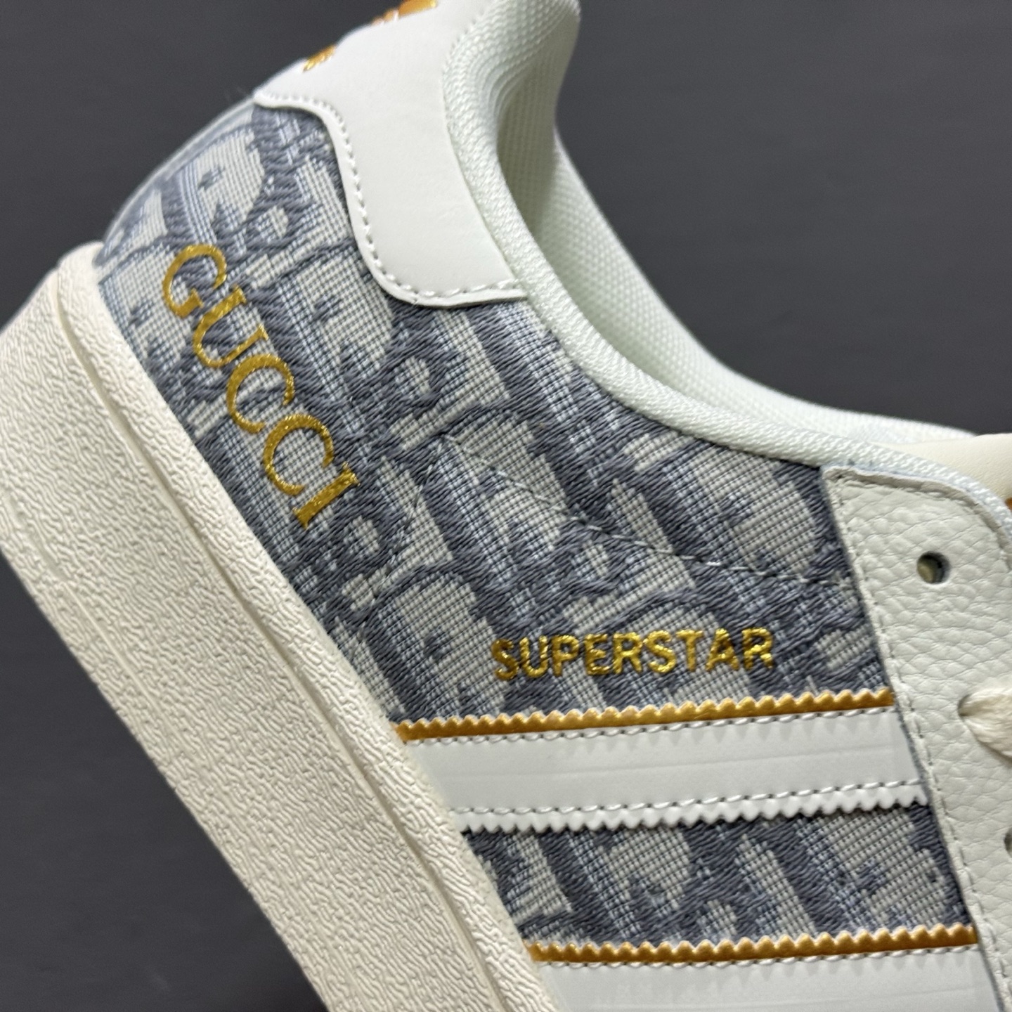 Adidas Originals Superstar 联名贝壳头 古驰休闲运动板鞋 BZ2525-132
